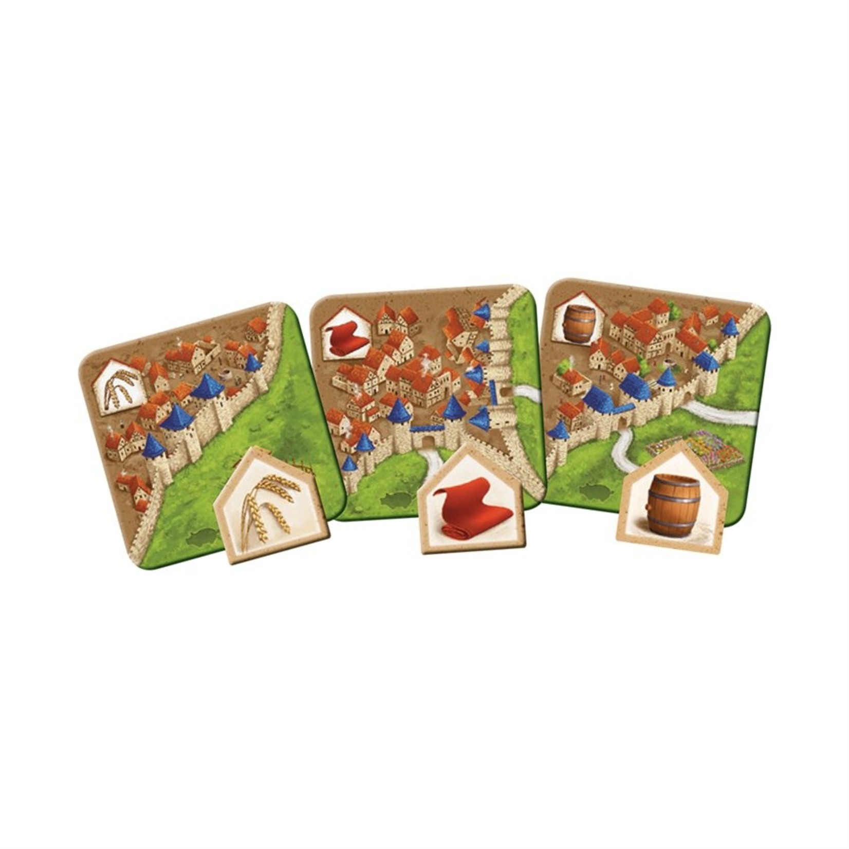 Z-MAN Games Carcassonne - Extension #2 : Marchands & Bâtisseur