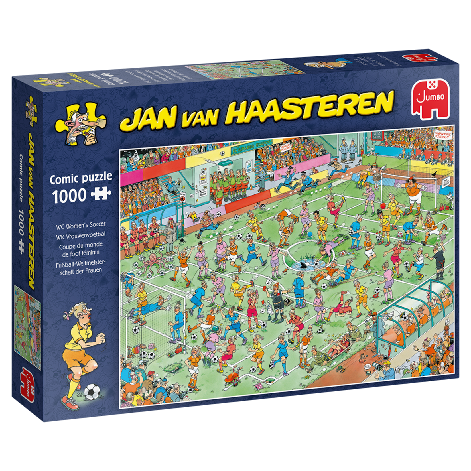 Jumbo Jan Van Haasteren 1000 - Coupe du monde de foot féminin