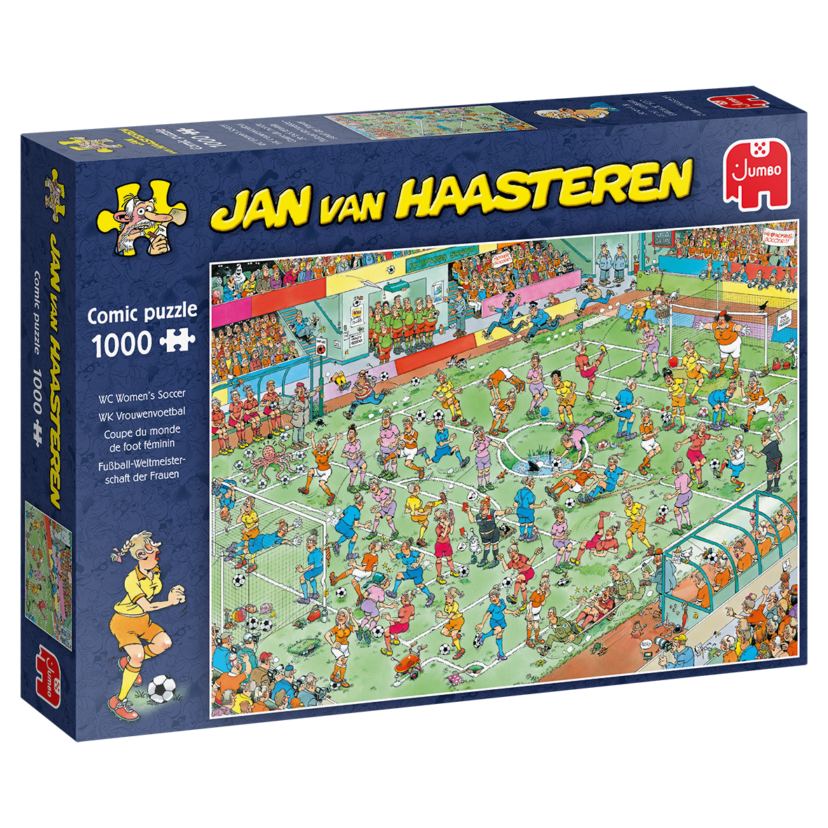 Jumbo Jan Van Haasteren 1000 - Coupe du monde de foot féminin