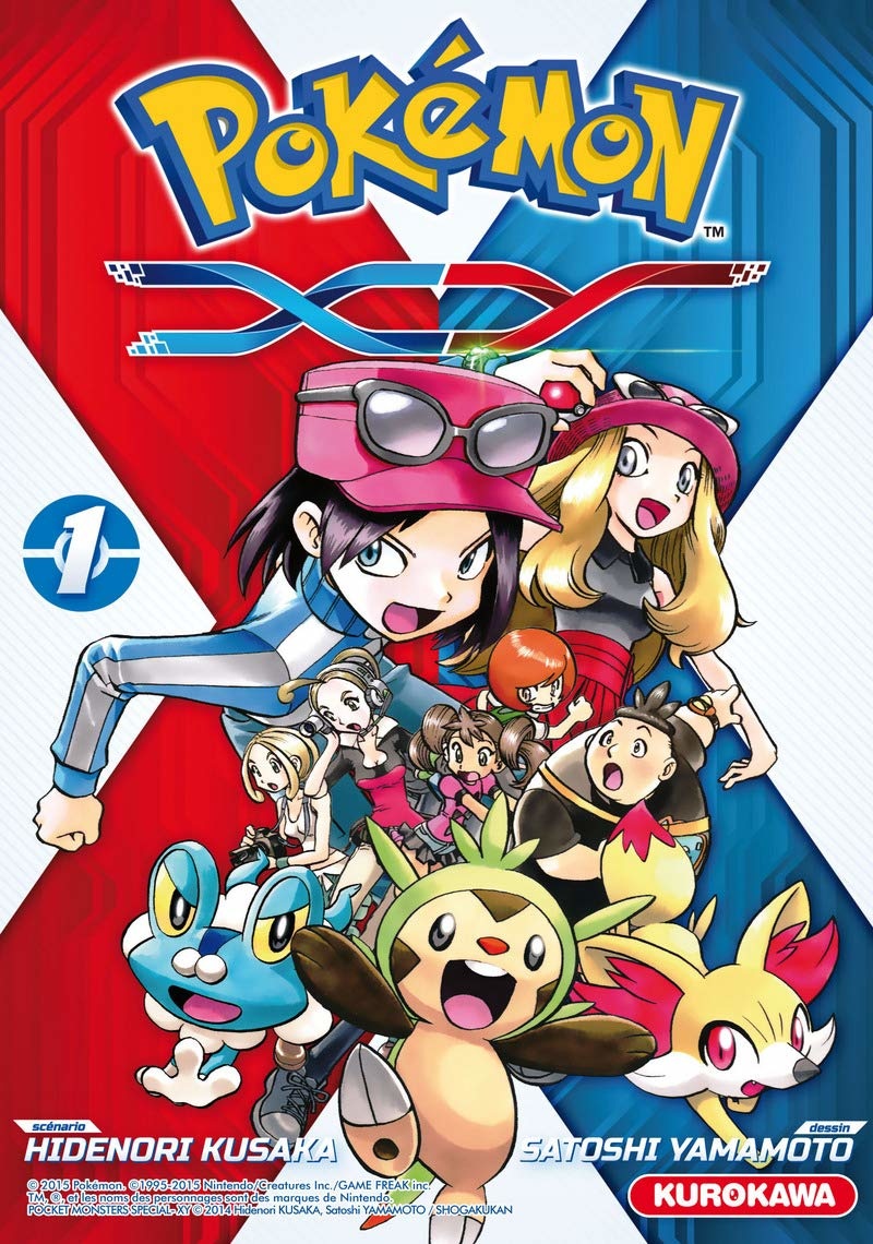 Kurokawa Manga - Pokémon XY Tome 01