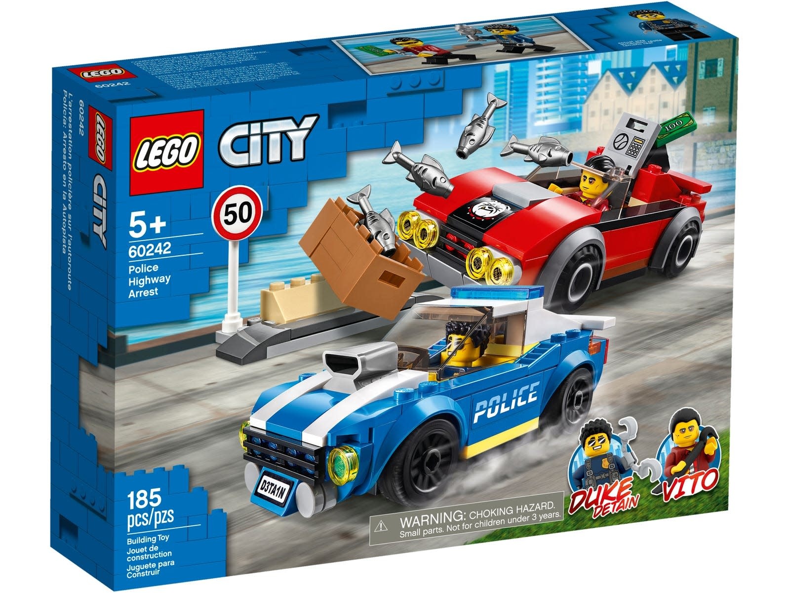 Lego Lego City 60242 - La course-poursuite sur l'autoroute