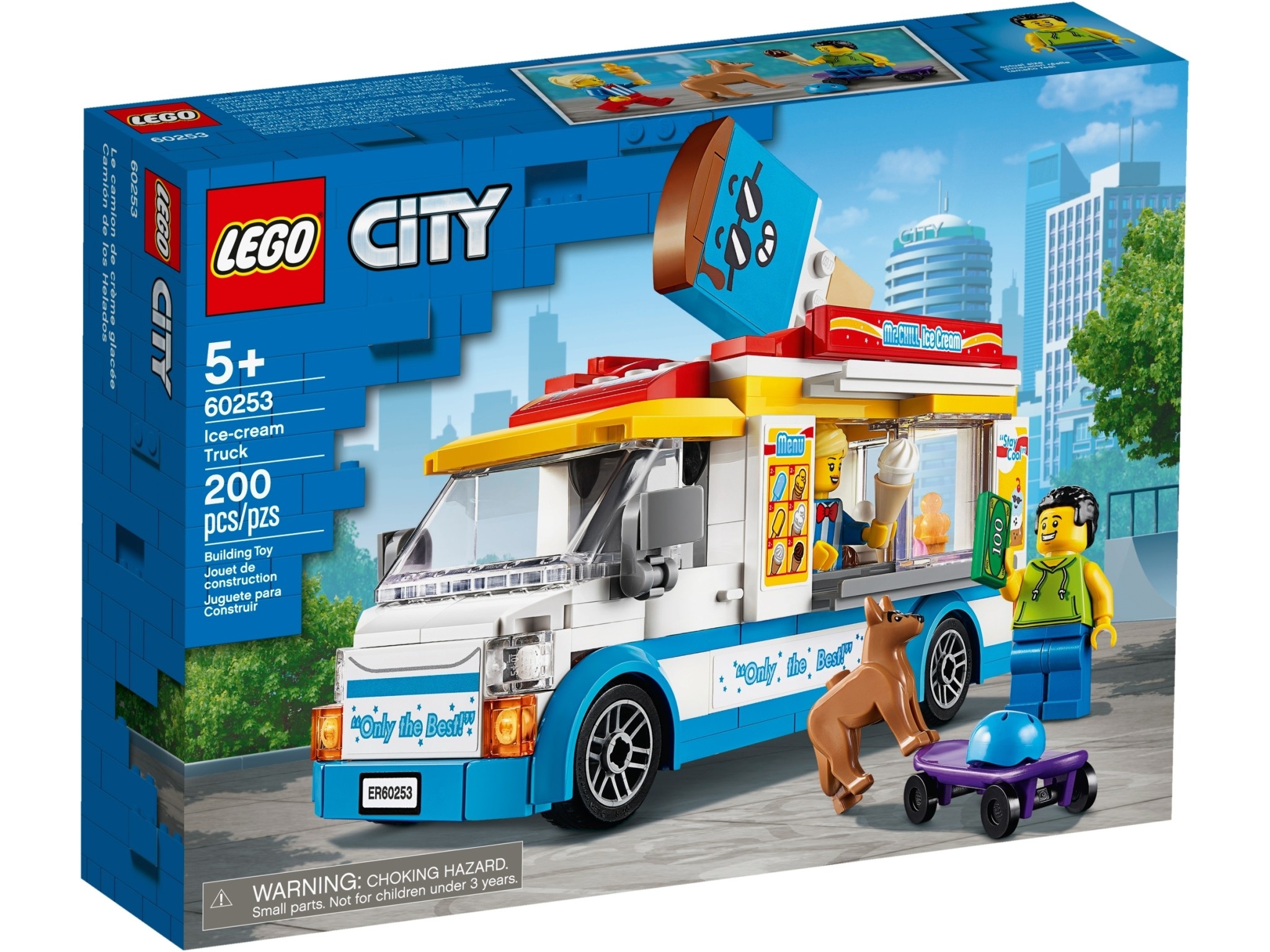 Lego Lego City 60253 - Le camion de la marchande de glaces