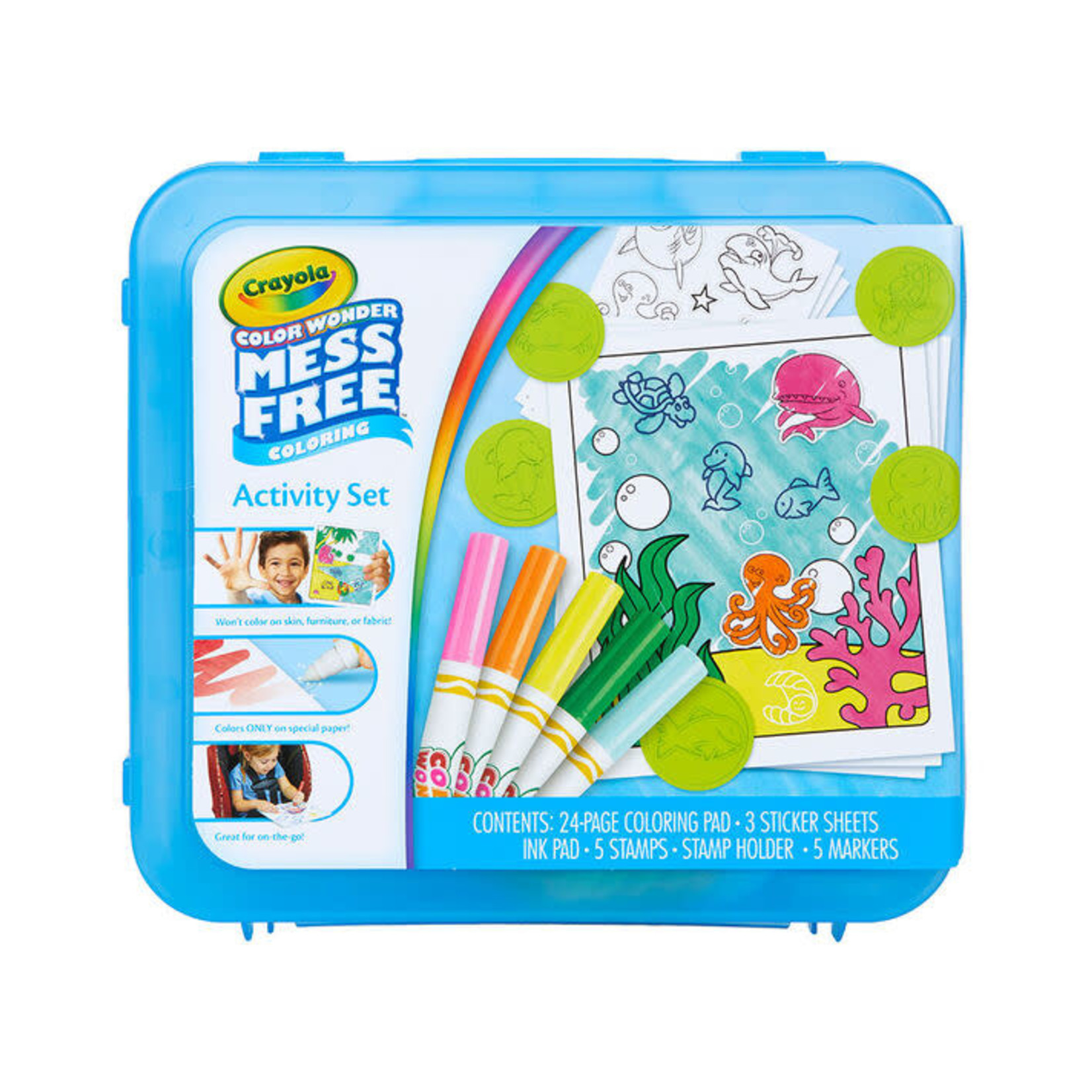 Crayola - Trousse d'activité Color Wonder Mess Free - Maitre des Jeux