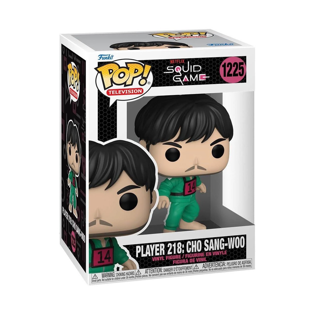 Funko Funko Pop! Squid Game 1225 - Player 218 Cho Sang-Woo