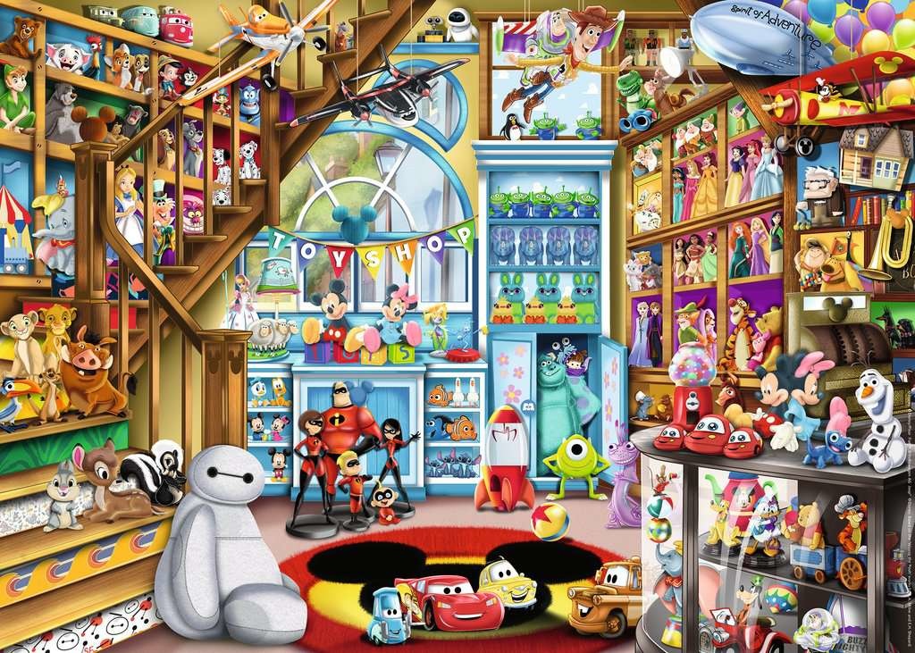 Ravensburger Ravensburger 1000 - Disney : Le magasin de jouets