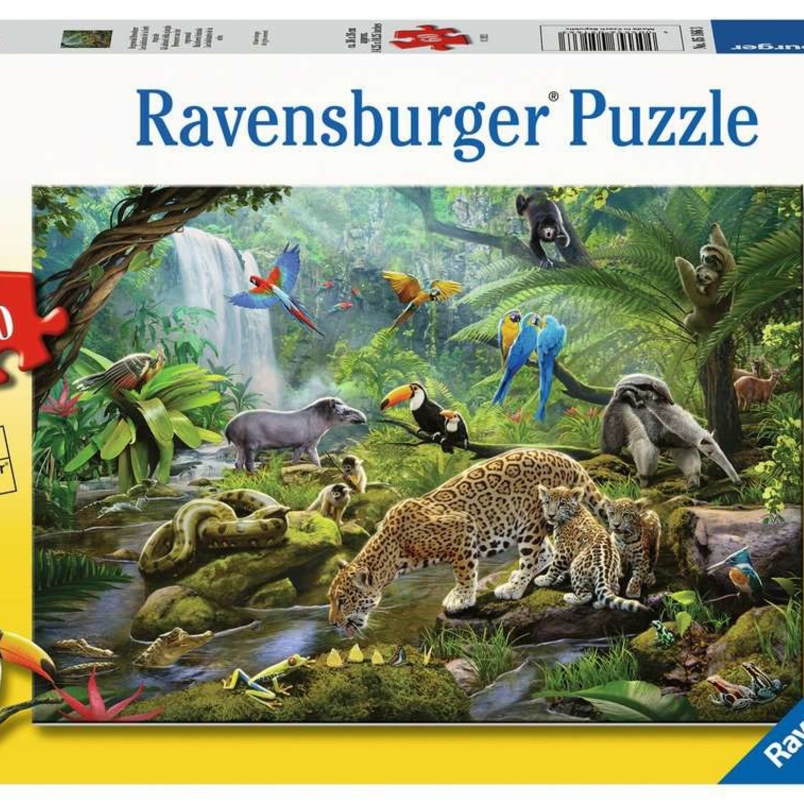 Ravensburger Ravensburger 60 - Les habitants de la forêt tropicale