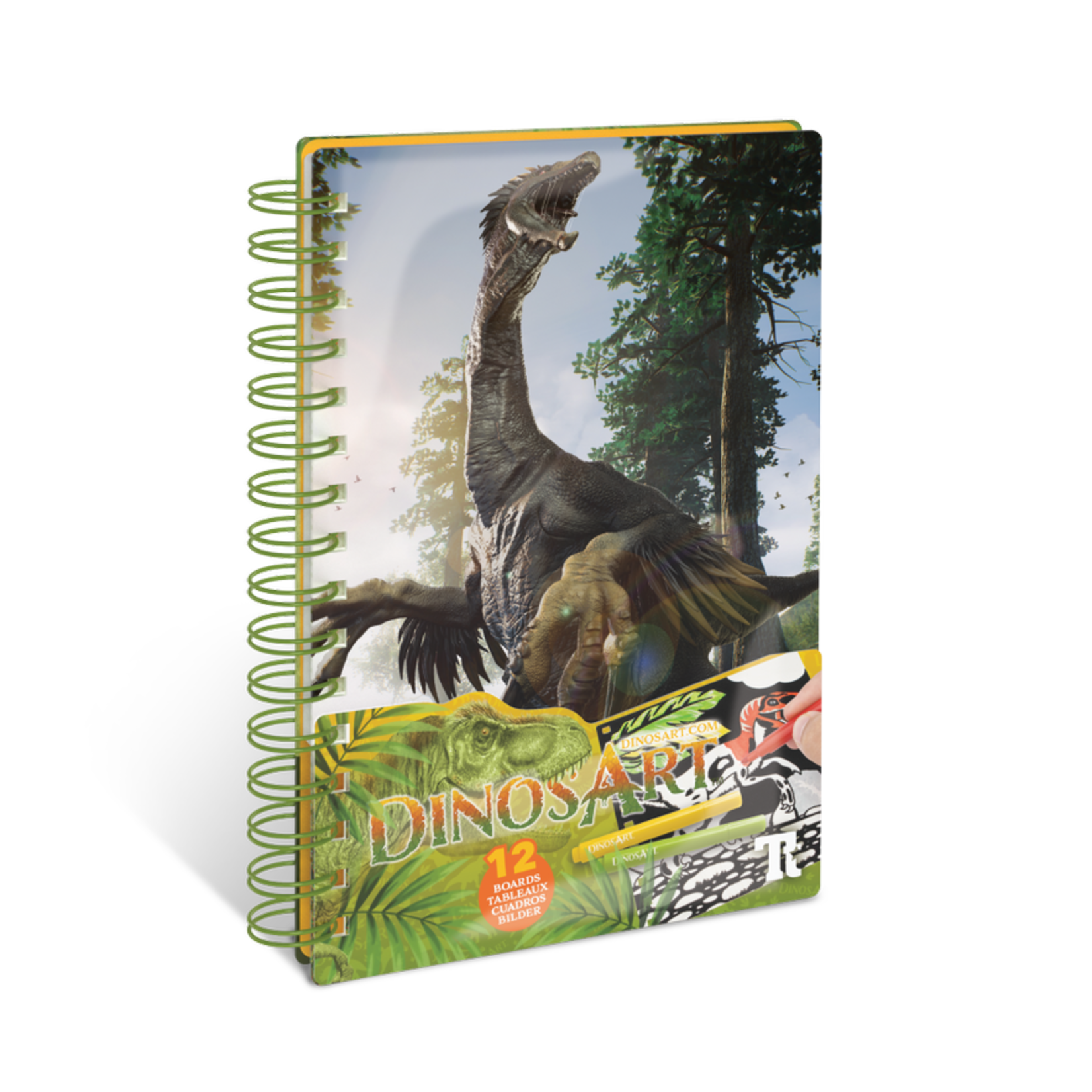 DinosArt DinosArt - Tableaux de velours : Petit carnet créatif