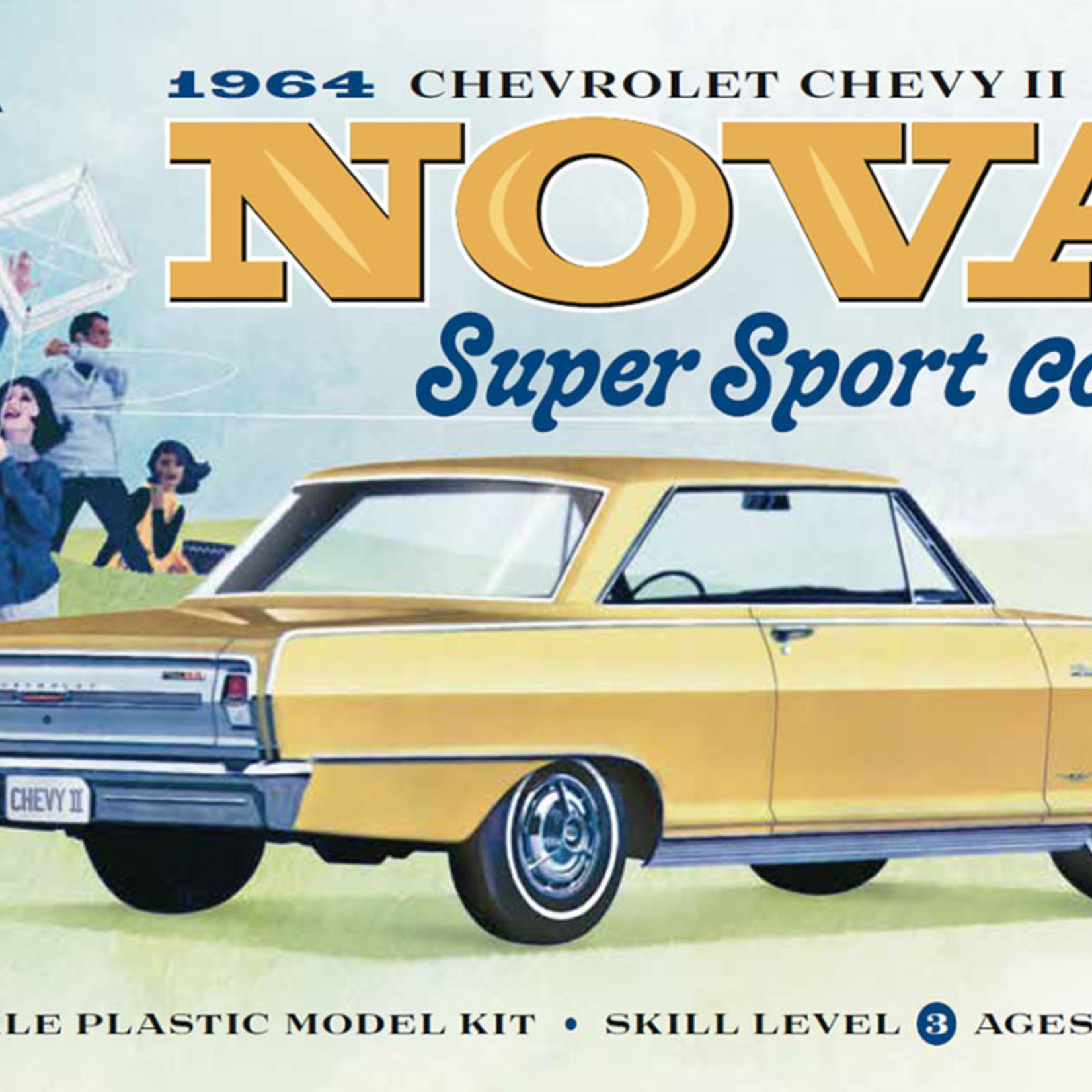 Moebius Models Moebius - Chevrolet Chevy II Nova Super Sport Coupe 1964