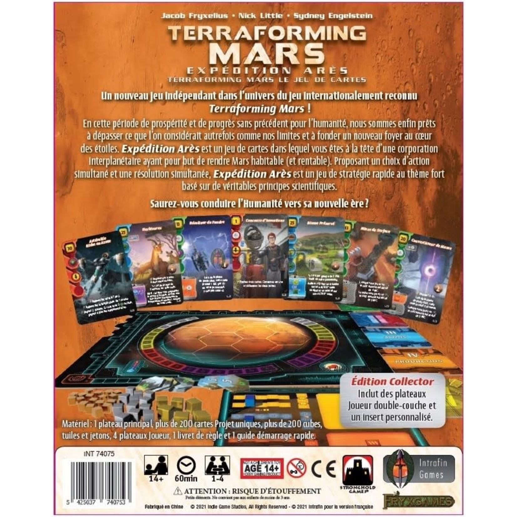 Intrafin Games Terraforming Mars - Expédition Arès