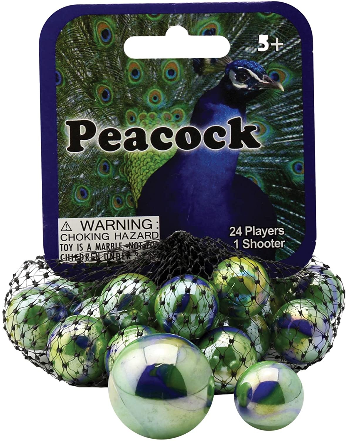 Mega Marbles Mega Marbles - Peacock