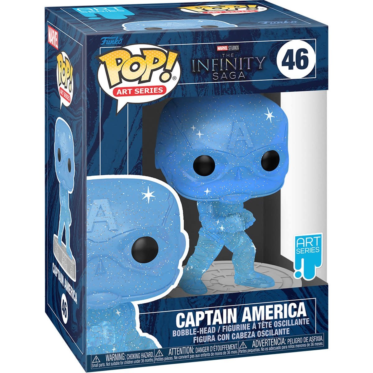 Funko Funko Pop! Infinity Saga 46 - Captain America (Artist Serie)