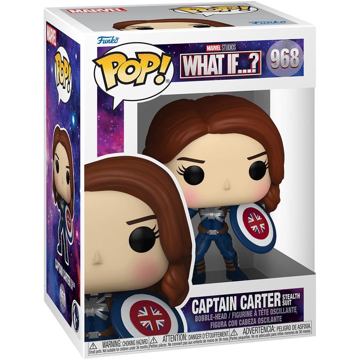 Funko Funko Pop! What if...? 968 - Captain Carter Stealth Suit