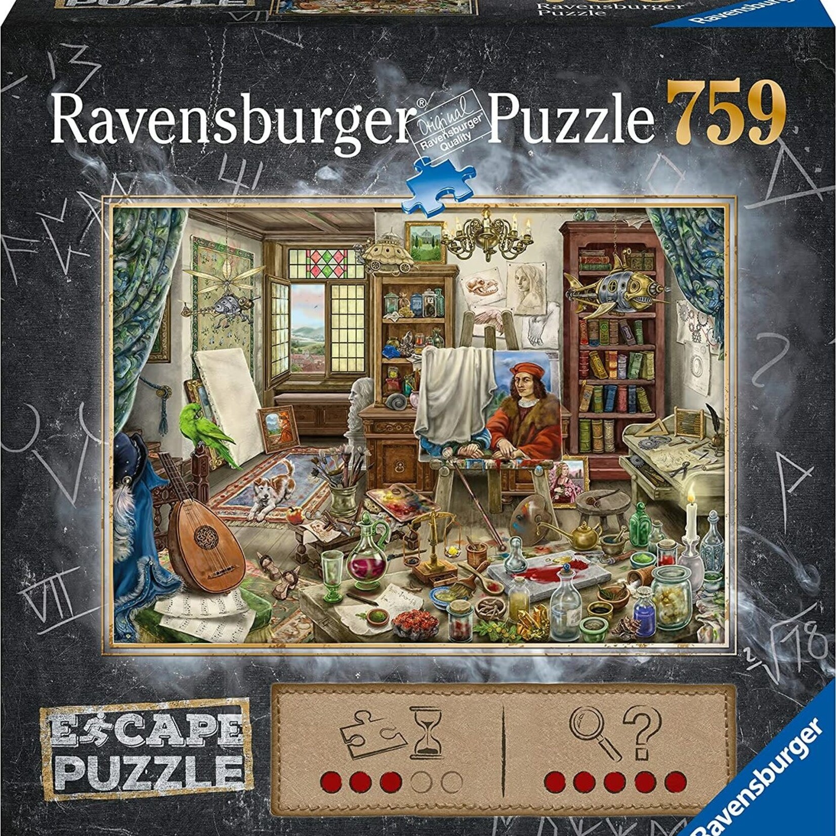Ravensburger Ravensburger 759 - Escape Puzzle : Atelier d'artiste