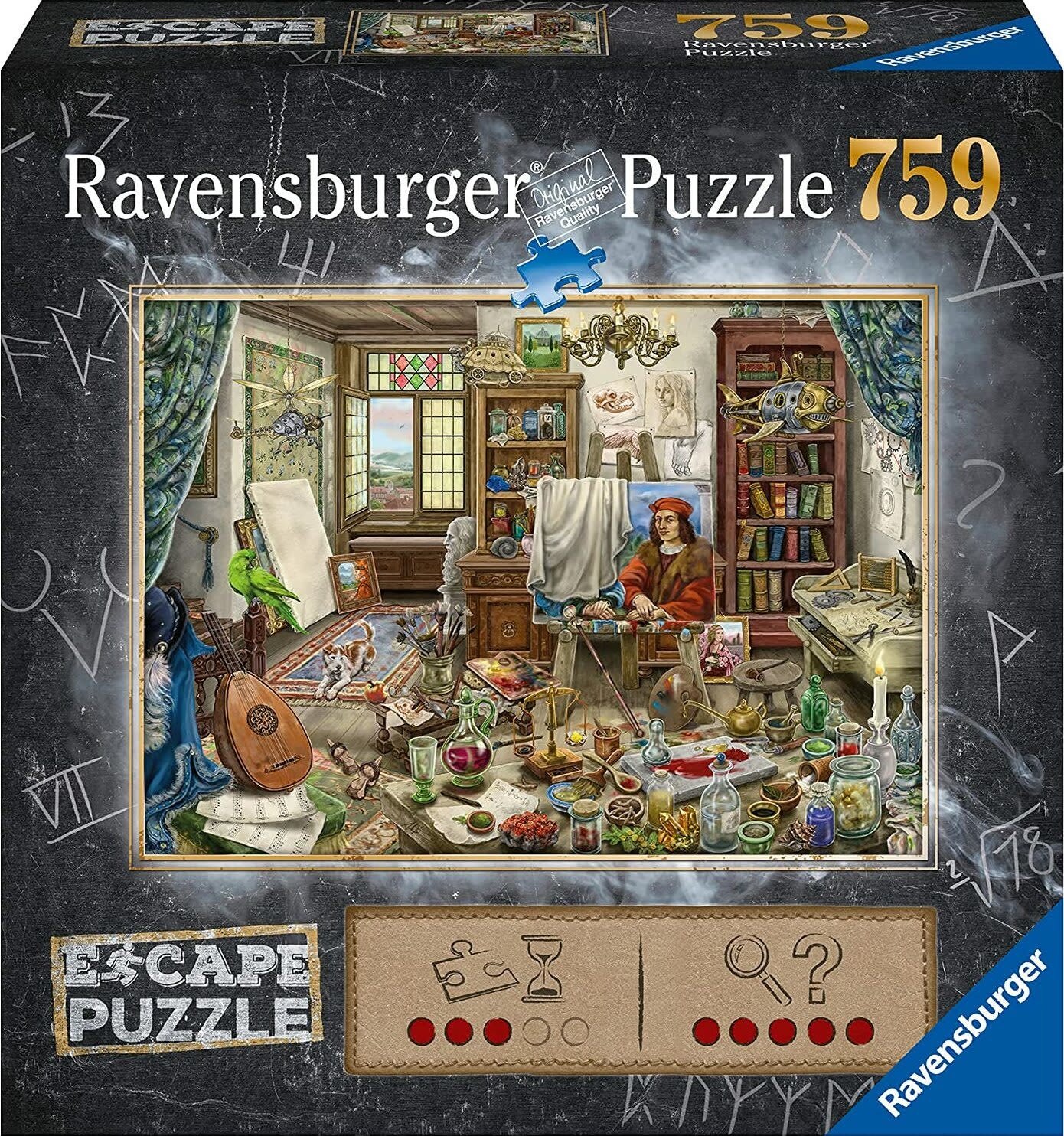 Ravensburger Ravensburger 759 - Escape Puzzle : Atelier d'artiste