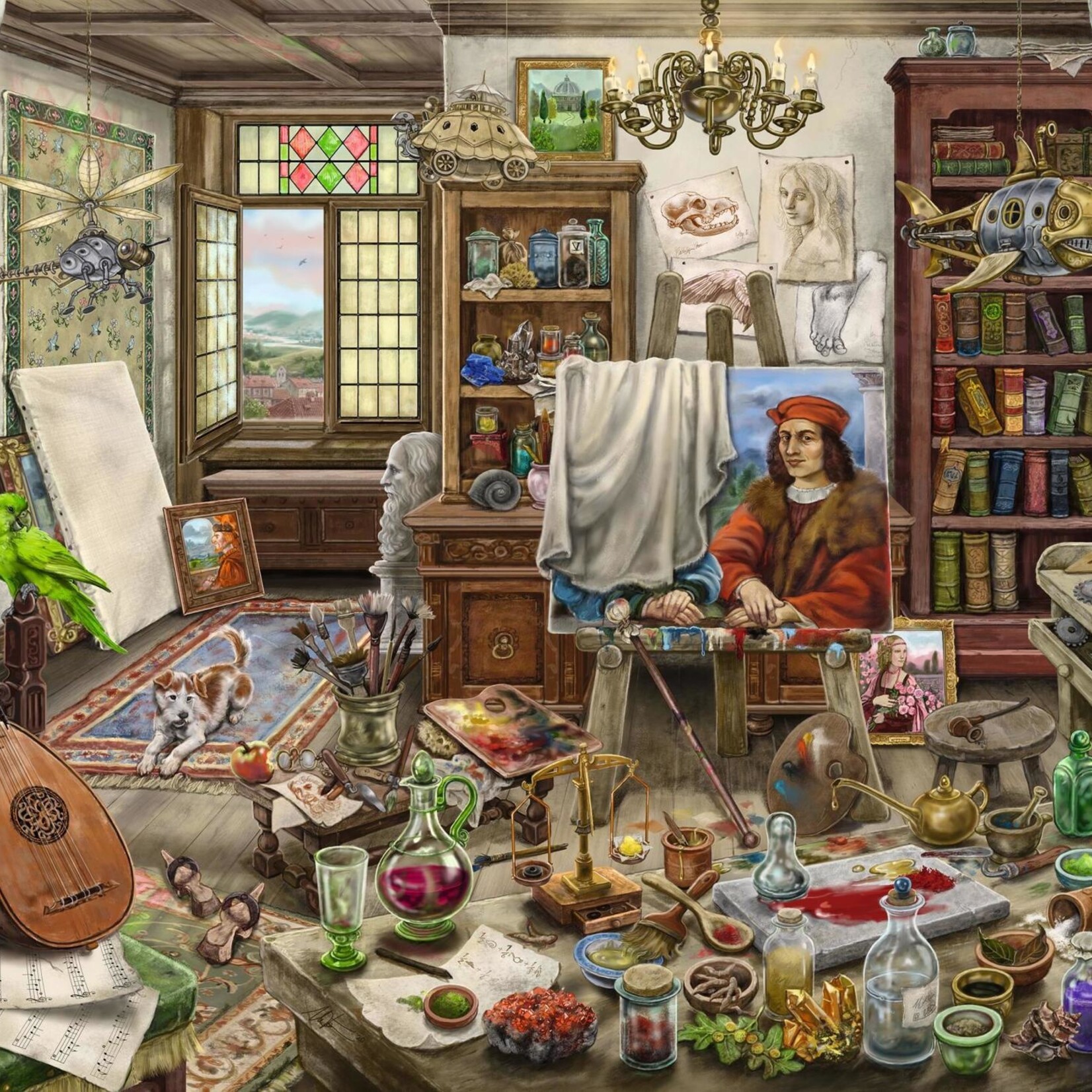 Ravensburger Ravensburger 759 - Escape Puzzle : Atelier d'artiste