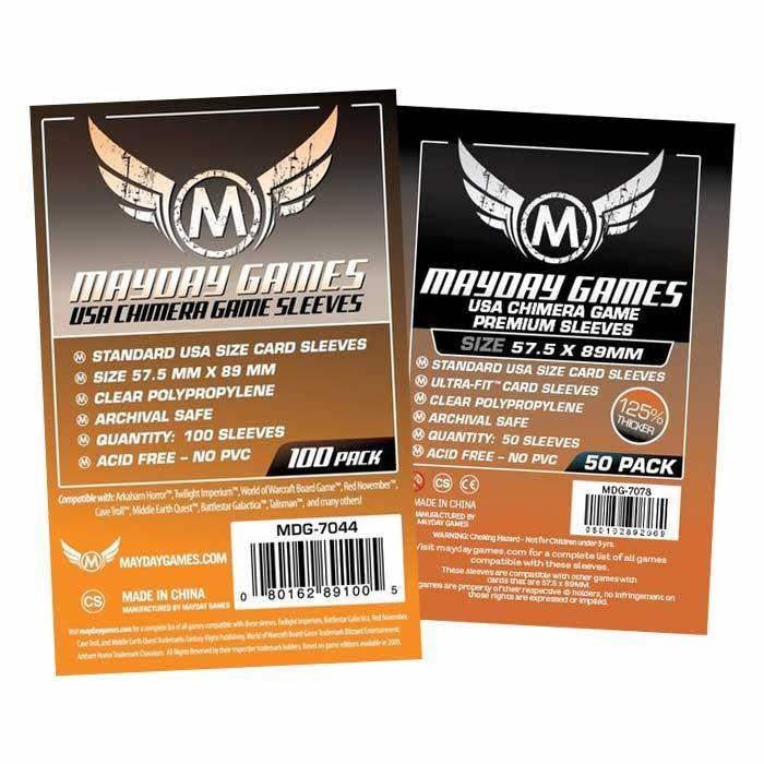 Mayday Games Mayday Sleeves 57.5x89mm