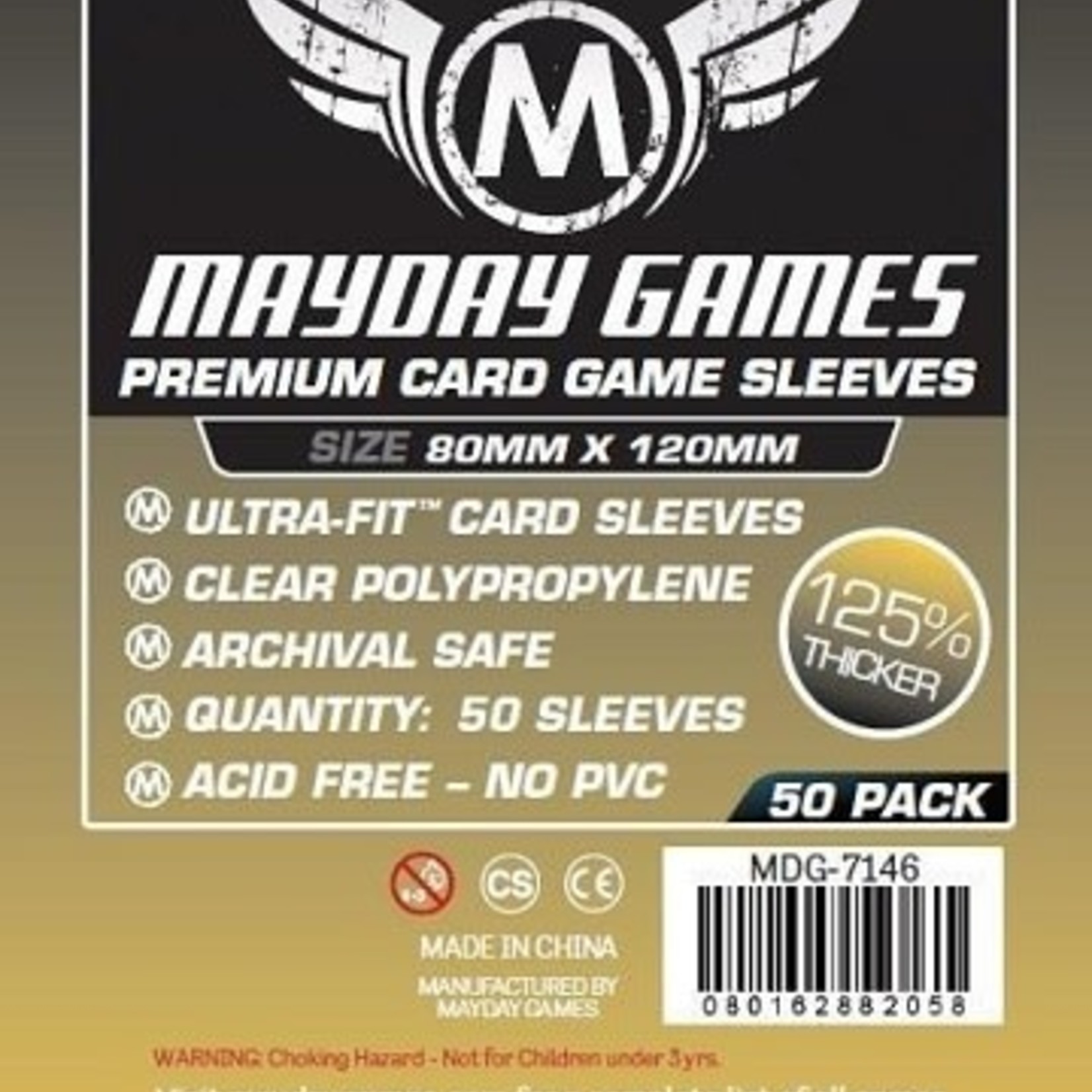 Mayday Games Mayday Sleeves 80x120mm