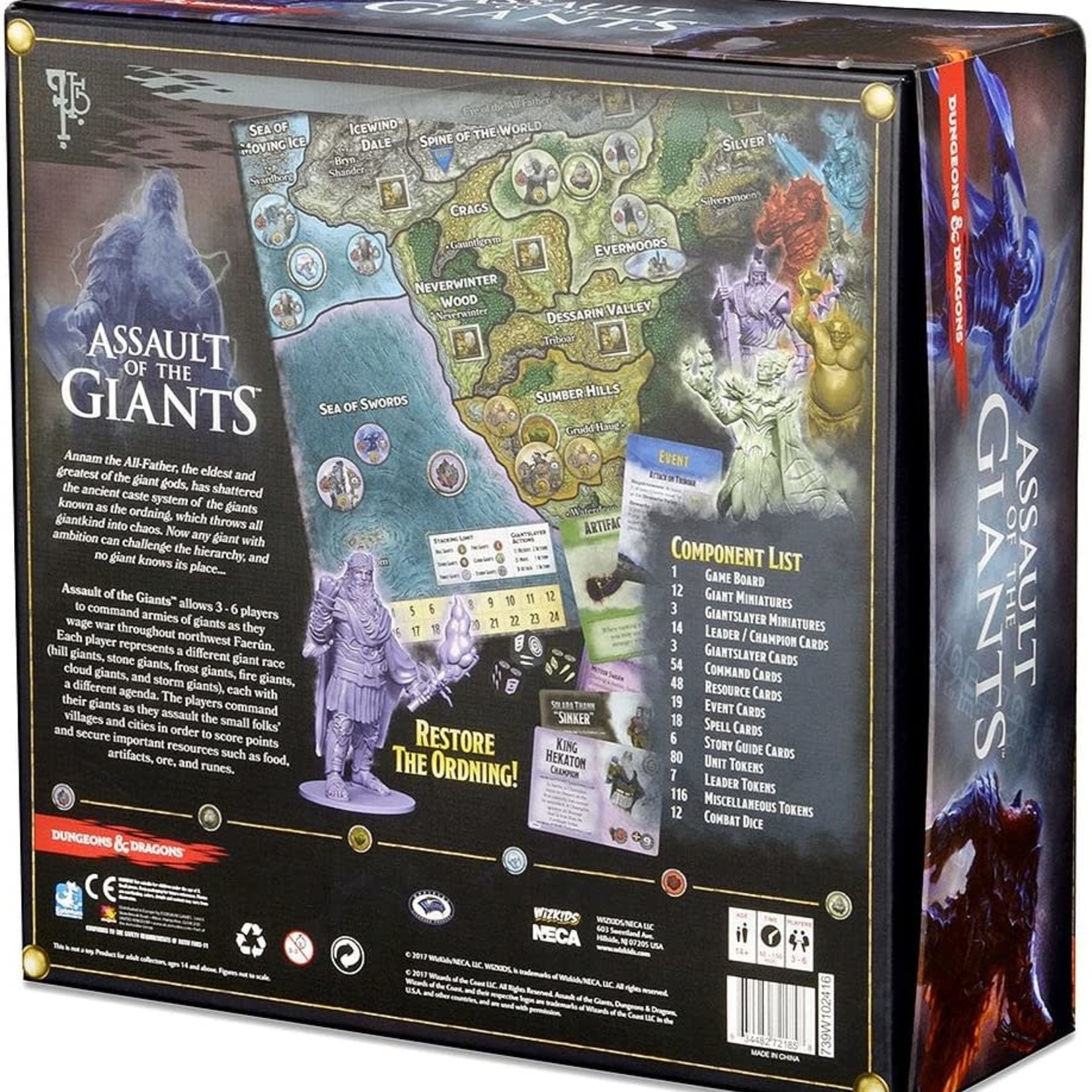 WizKids Dungeons & Dragons  - Assault of the Giants (ENG)