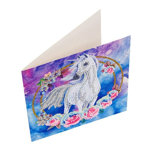 Craft Buddy Crystal Art Carte Kit Unicorn Garland