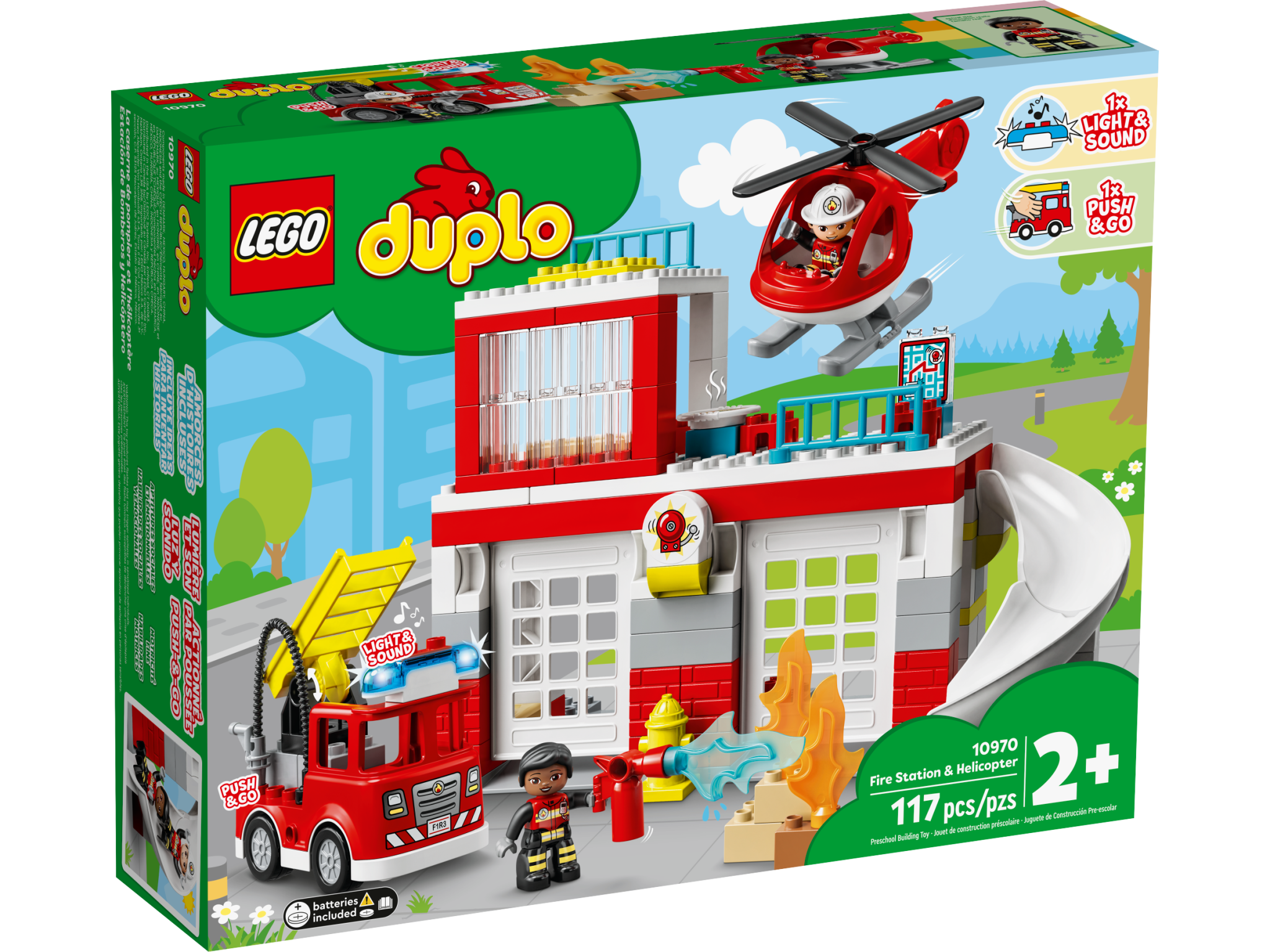 Lego Lego Duplo 10970 - La caserne de pompiers et l'hélicoptère
