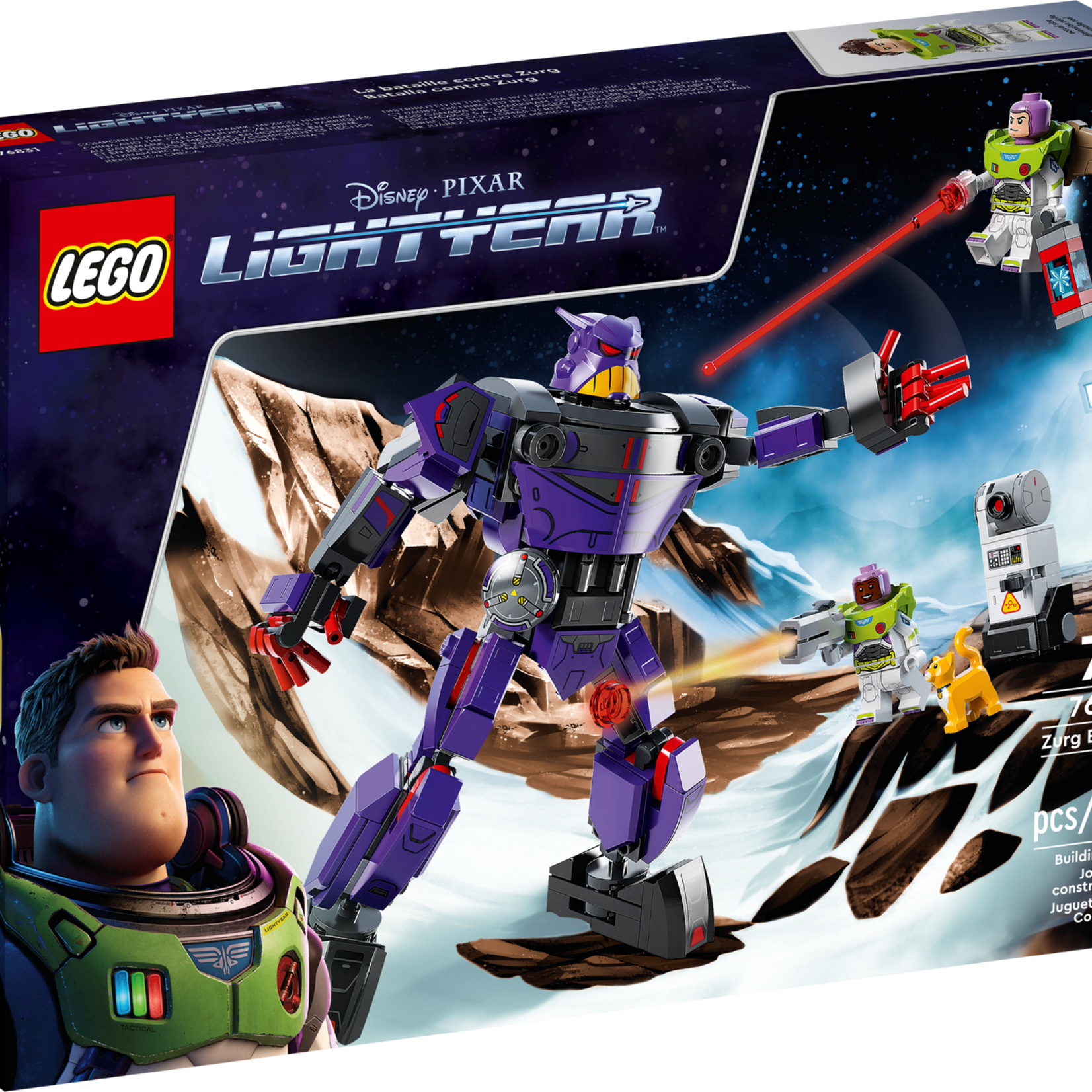 Lego Lego Lightyear de Disney et Pixar 76831 - La bataille contre Zurg
