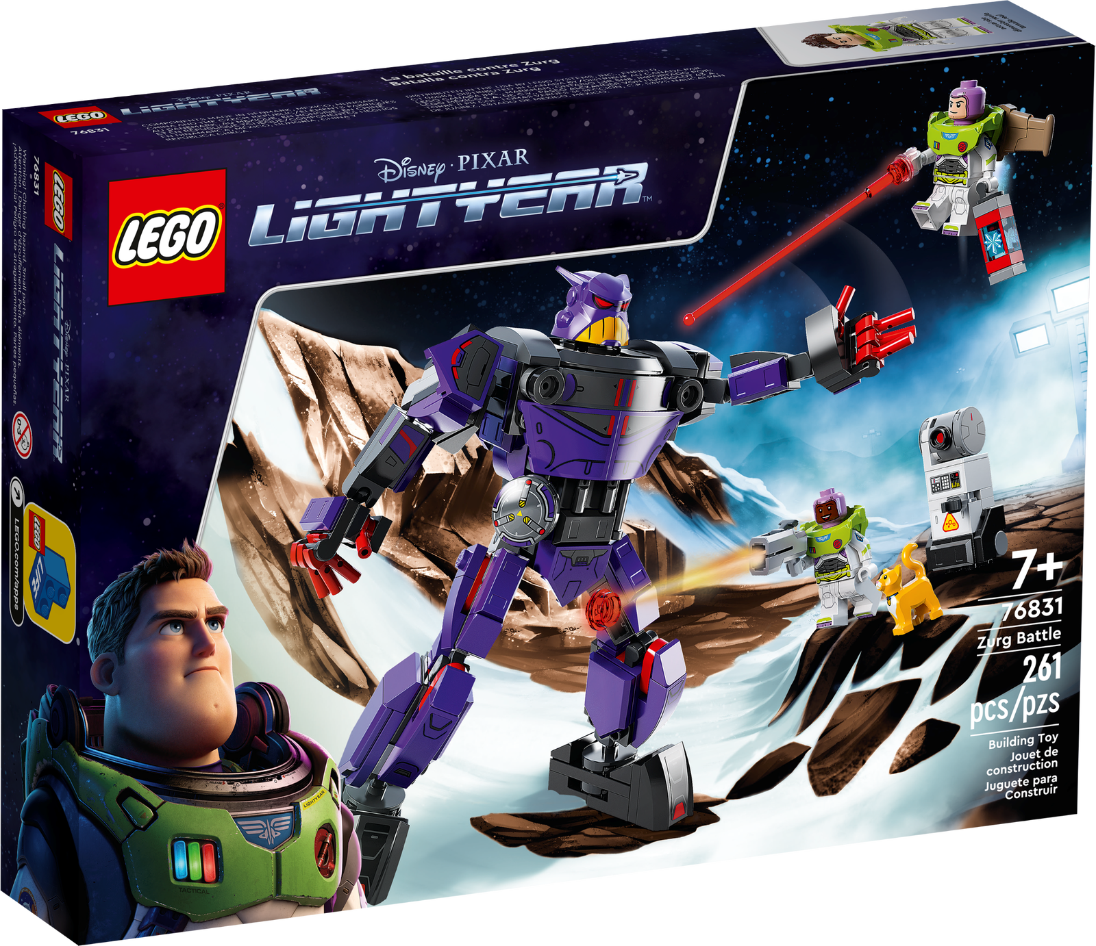 Lego Lego Lightyear de Disney et Pixar 76831 - La bataille contre Zurg