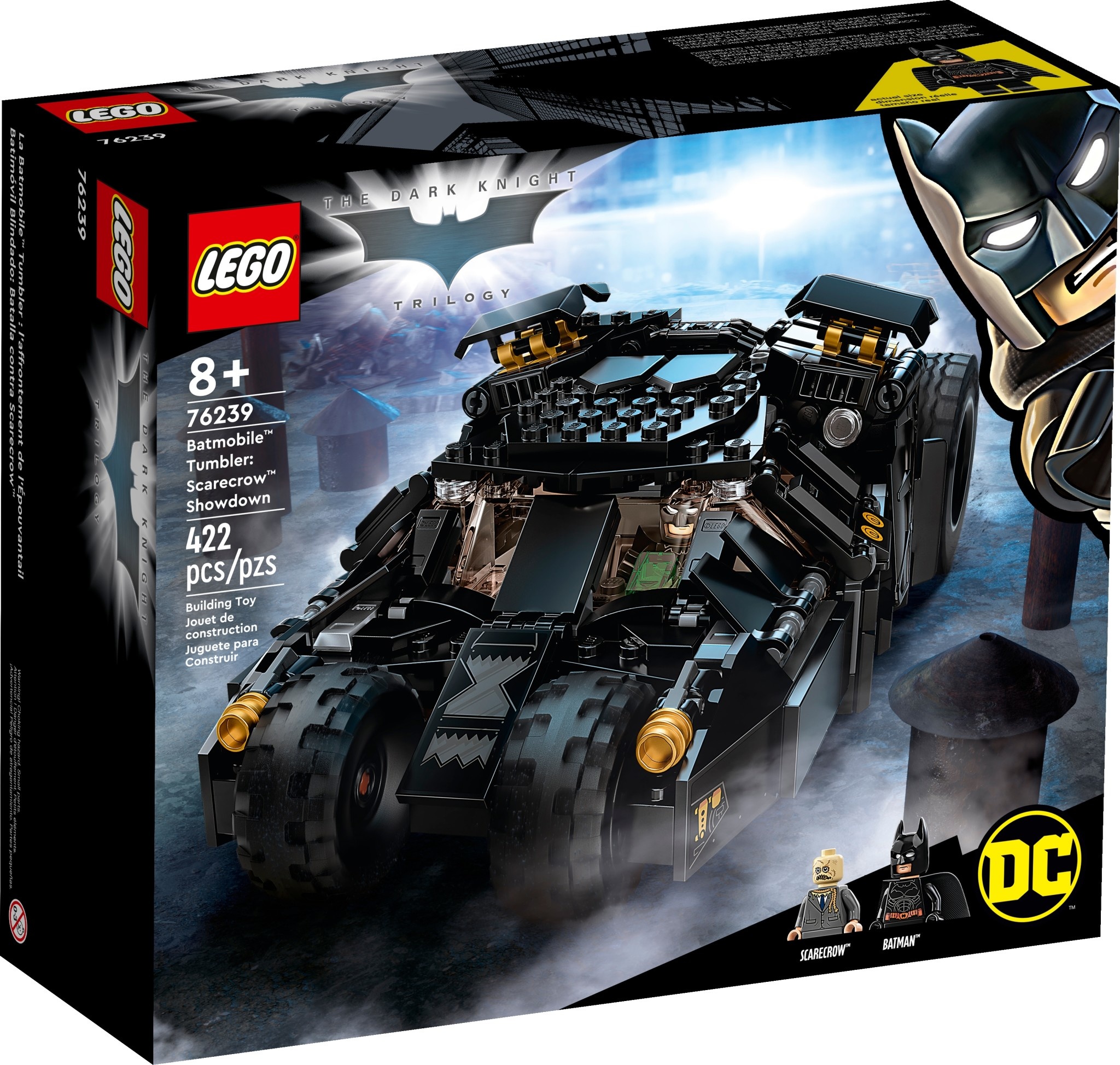 Lego Lego DC Batman 76239 - La Batmobile Tumbler : l’affrontement de l’Épouvantail