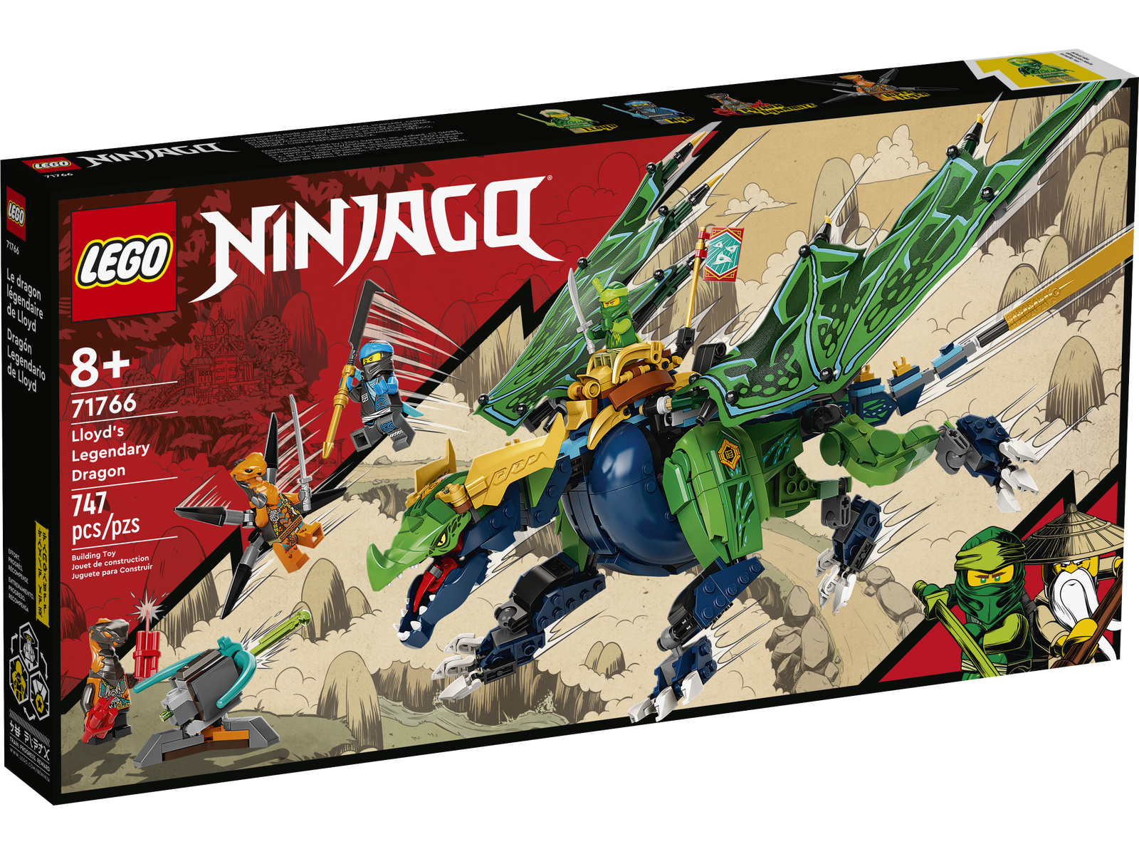Lego Lego 71766 Ninjago - Le dragon légendaire de Lloyd