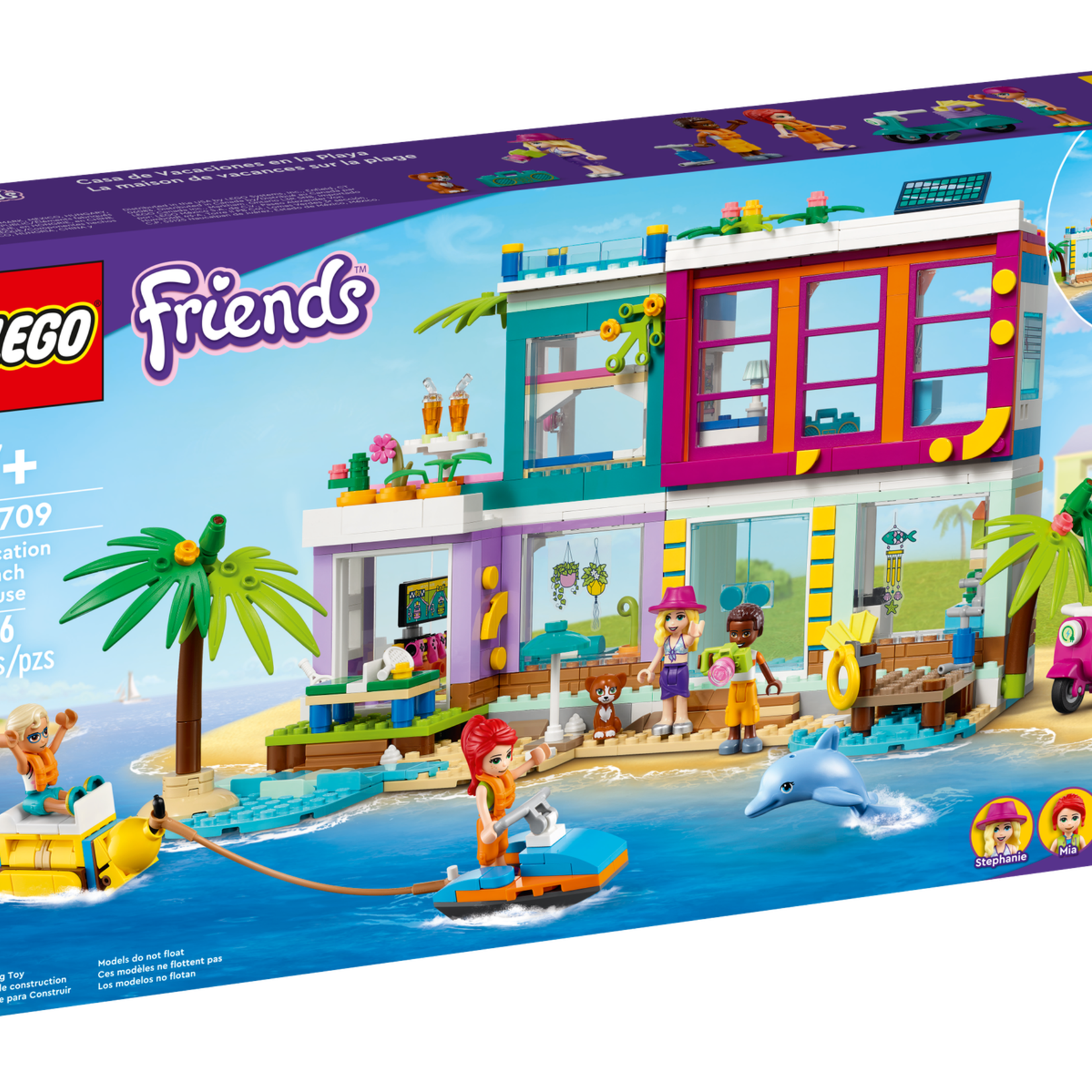 Lego Lego 41709 Friends - La maison de vacances sur la plage