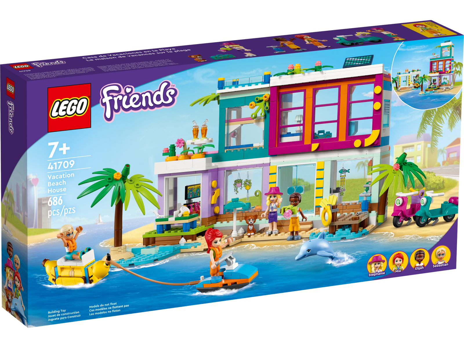Lego Lego Friends 41709 - La maison de vacances sur la plage