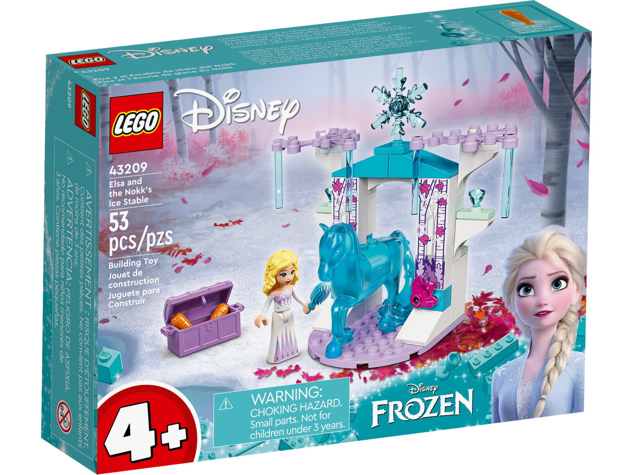 Lego Lego Disney 43209 - Elsa et l’écurie de glace du Nokk