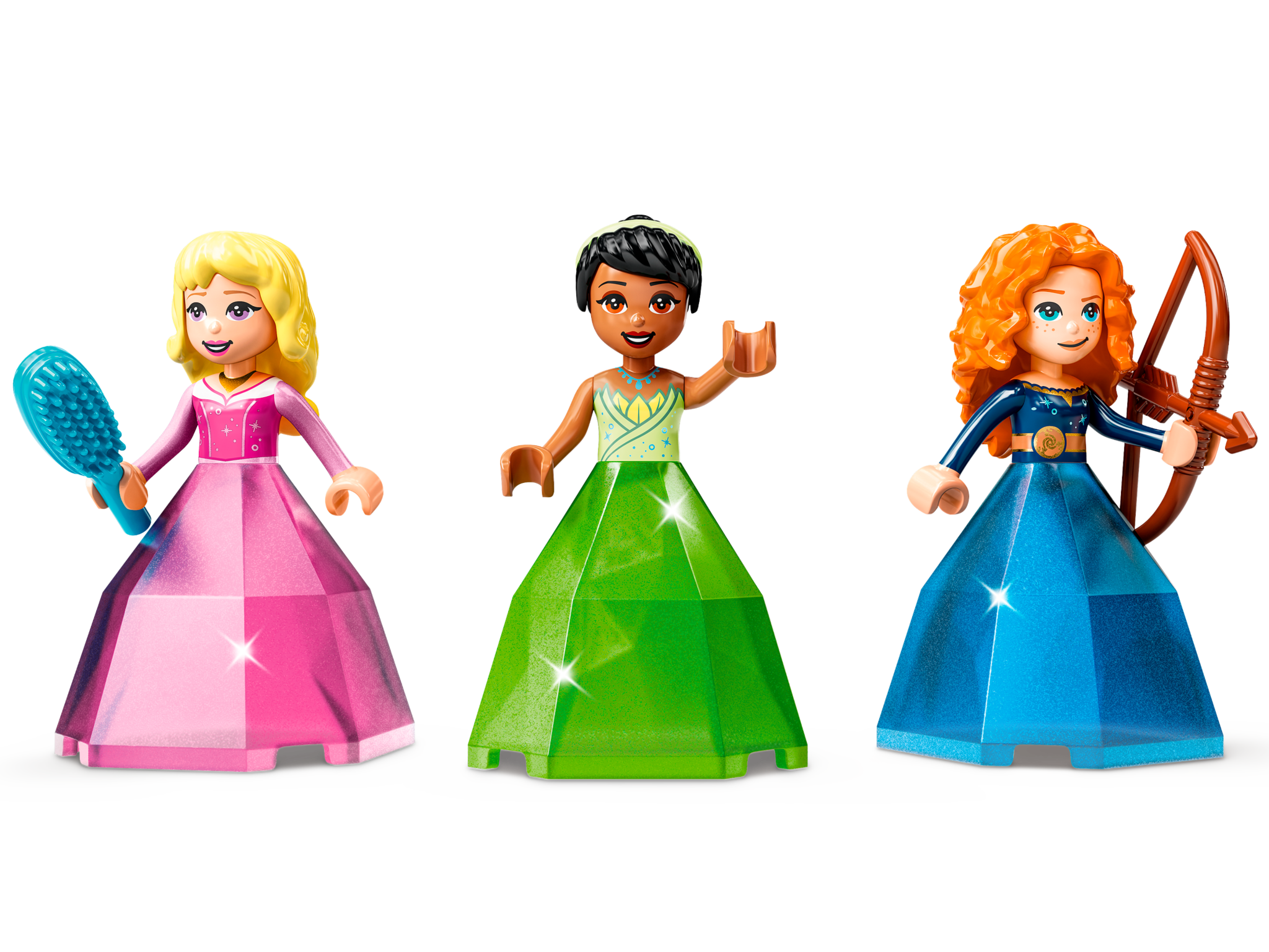 Lego Lego 43203 Disney - Les créations enchantées d'Aurore, Mérida et Tiana