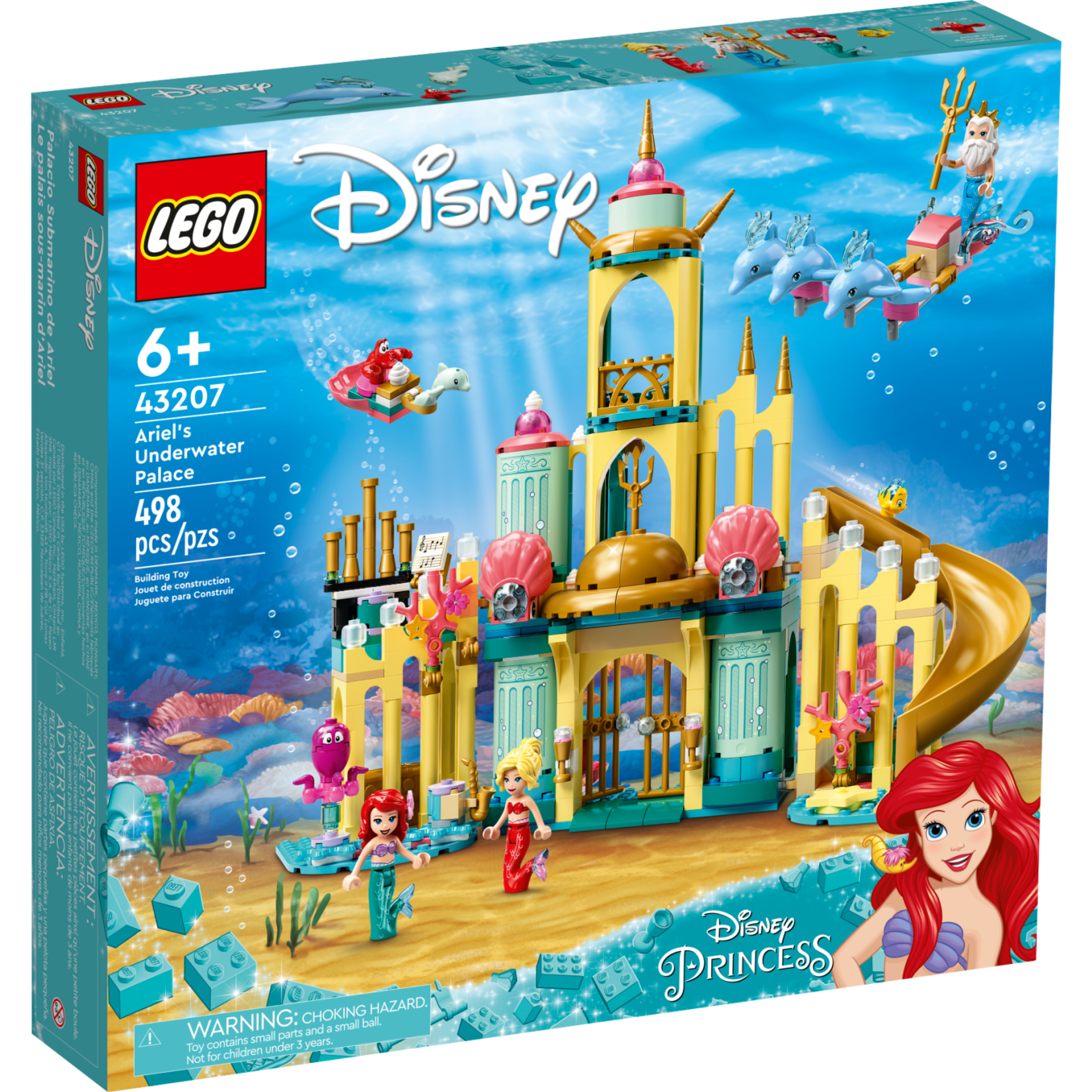 Lego 43207 Disney - Le palais sous-marin d'Ariel - Maitre des Jeux