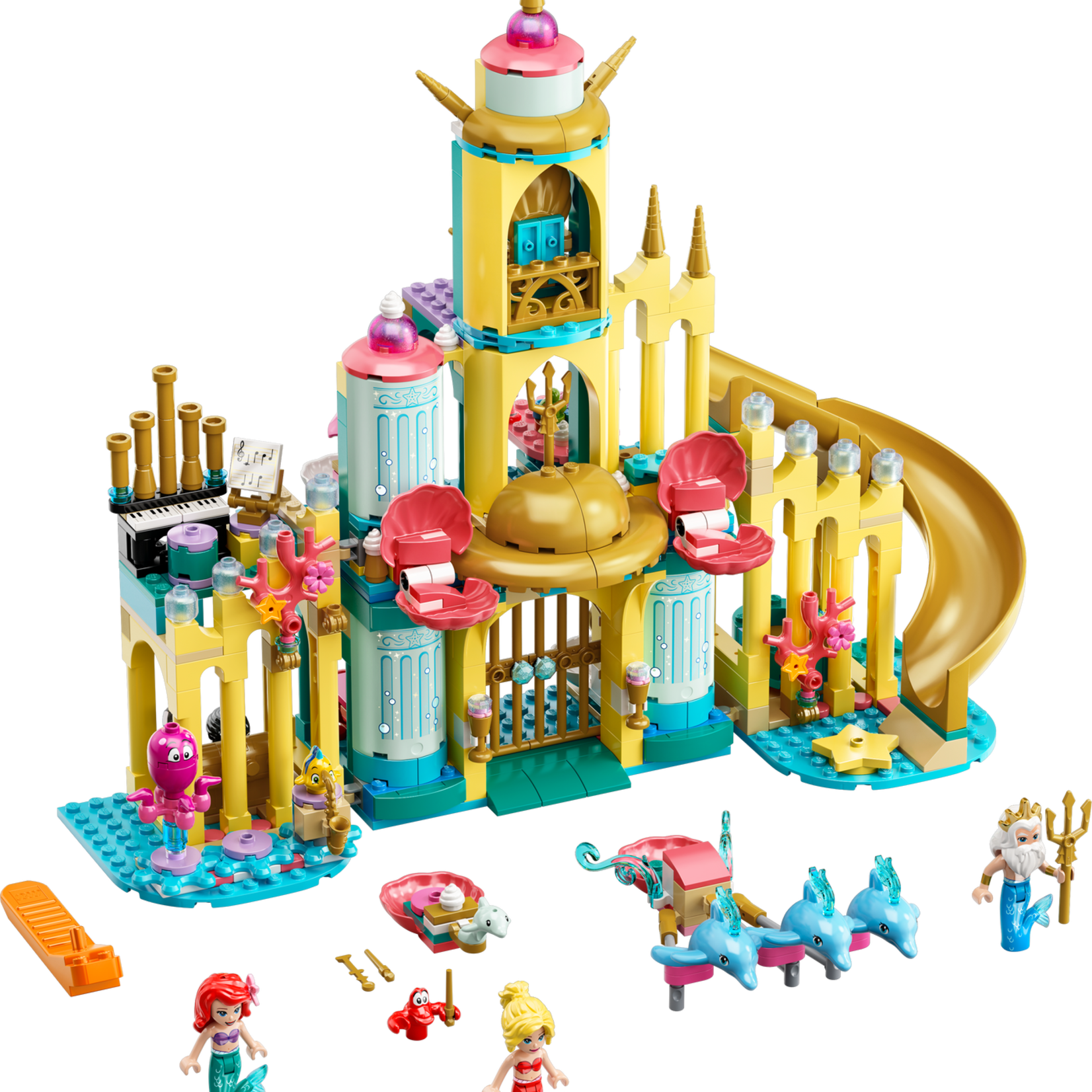 Lego Lego 43207 Disney - Le palais sous-marin d’Ariel