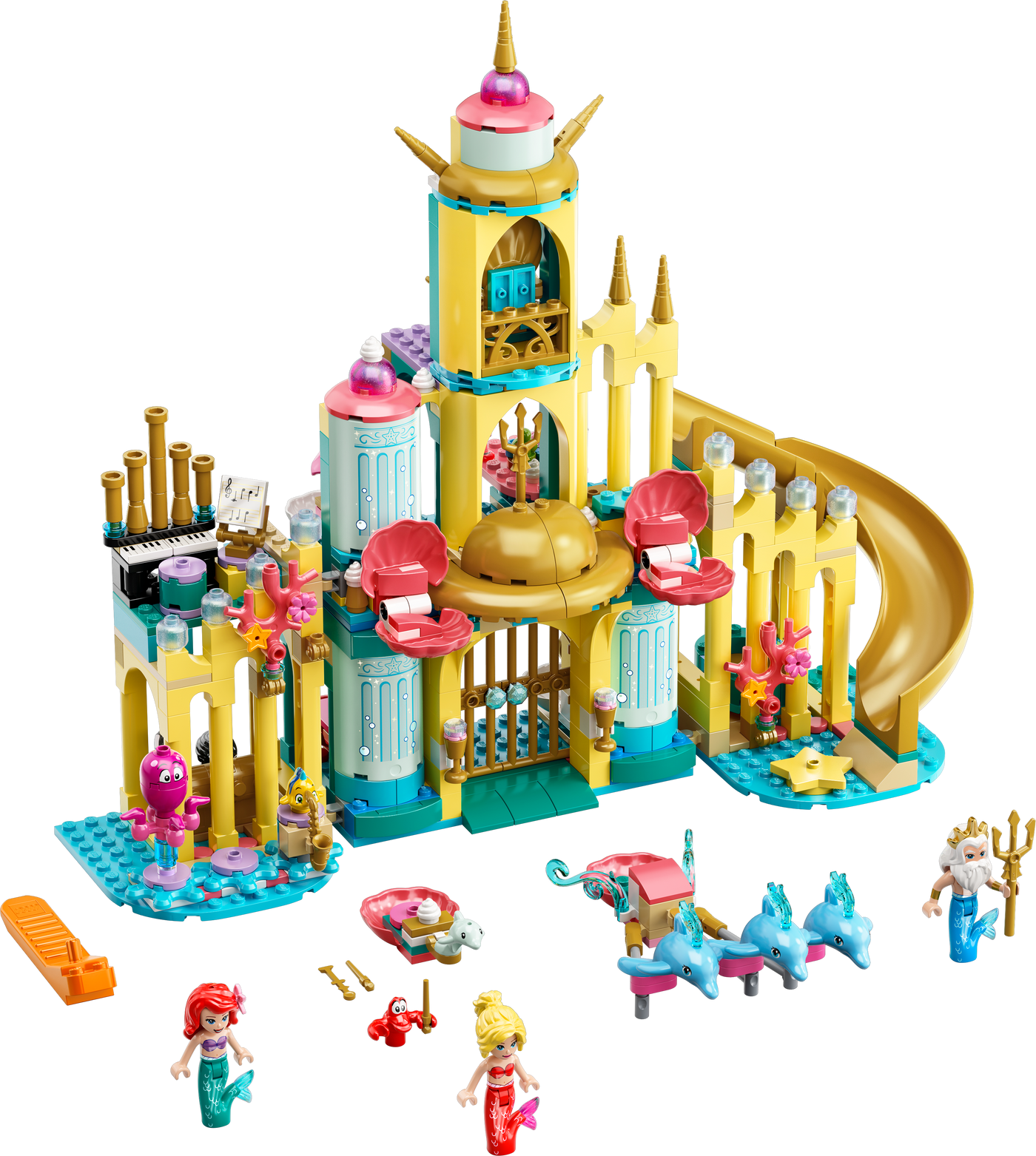 Lego Lego 43207 Disney - Le palais sous-marin d’Ariel