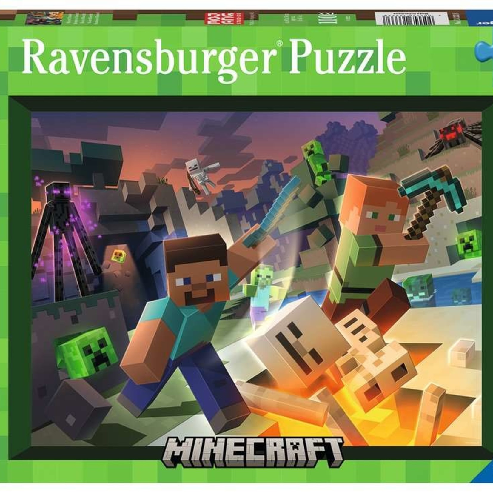 Ravensburger Ravensburger 100XXL - Monstres de Minecraft