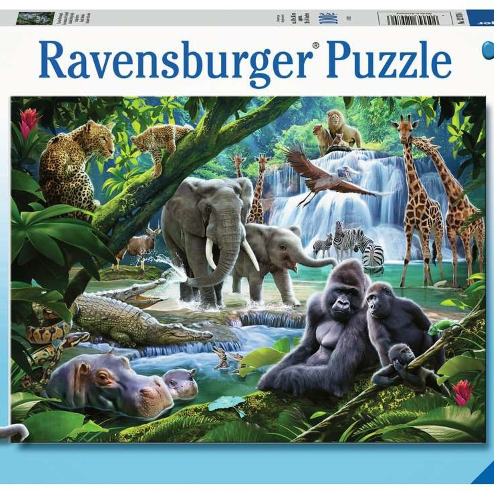 Ravensburger Ravensburger 100 - Les animaux de la jungle