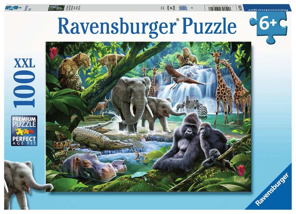 Ravensburger Ravensburger 100 - Les animaux de la jungle