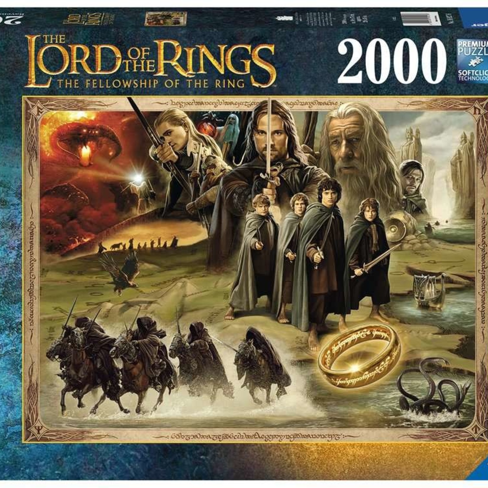Ravensburger Ravensburger 2000 - Lord of the Rings : The Fellowship of the Ring
