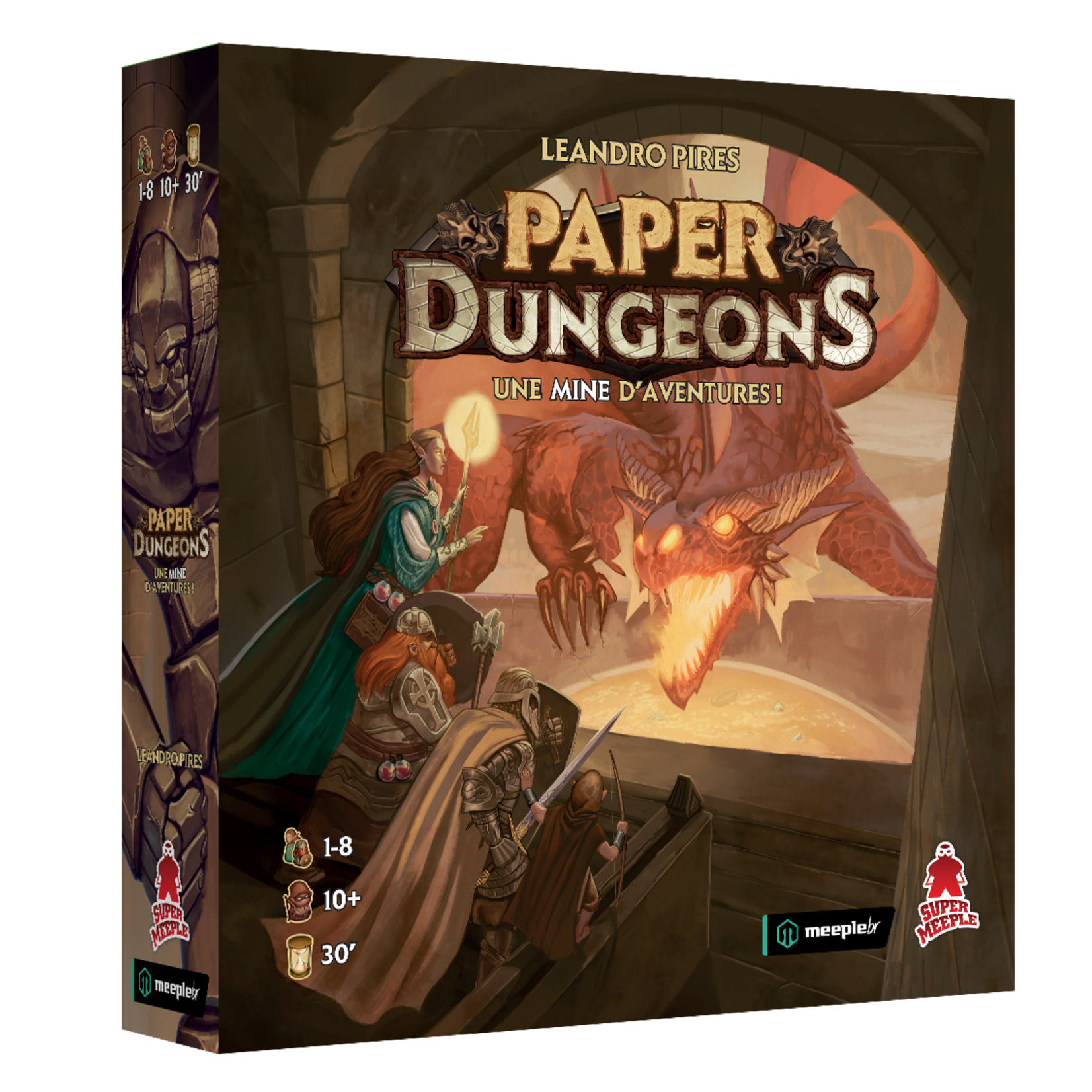 Super Meeple Paper Dungeons