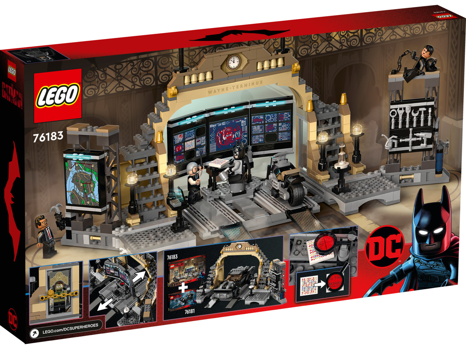 Lego Lego Batman 76183 - Batcave l'affrontement du Sphinx