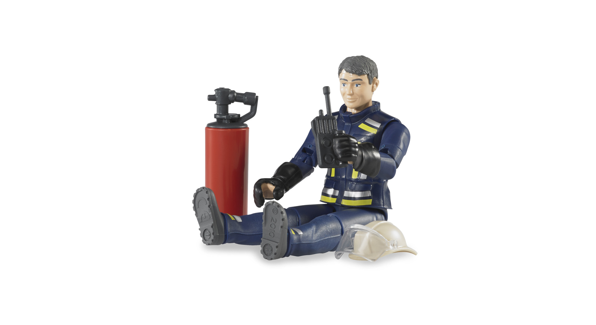 Figurine Ouvrier Avec Accessoires De Chantier - BRUDER 60020