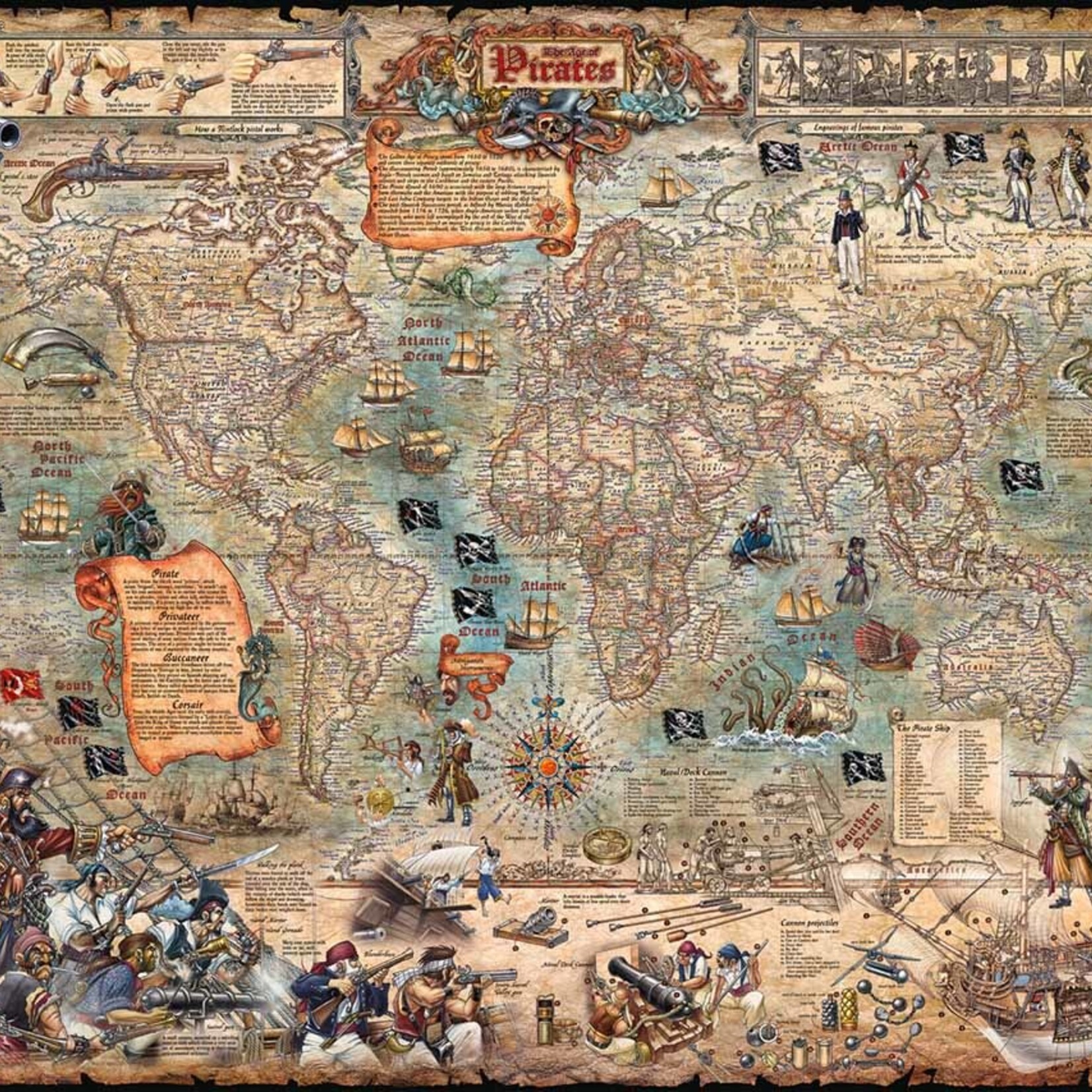 Heye Heye 2000 - Map Art - Pirate World