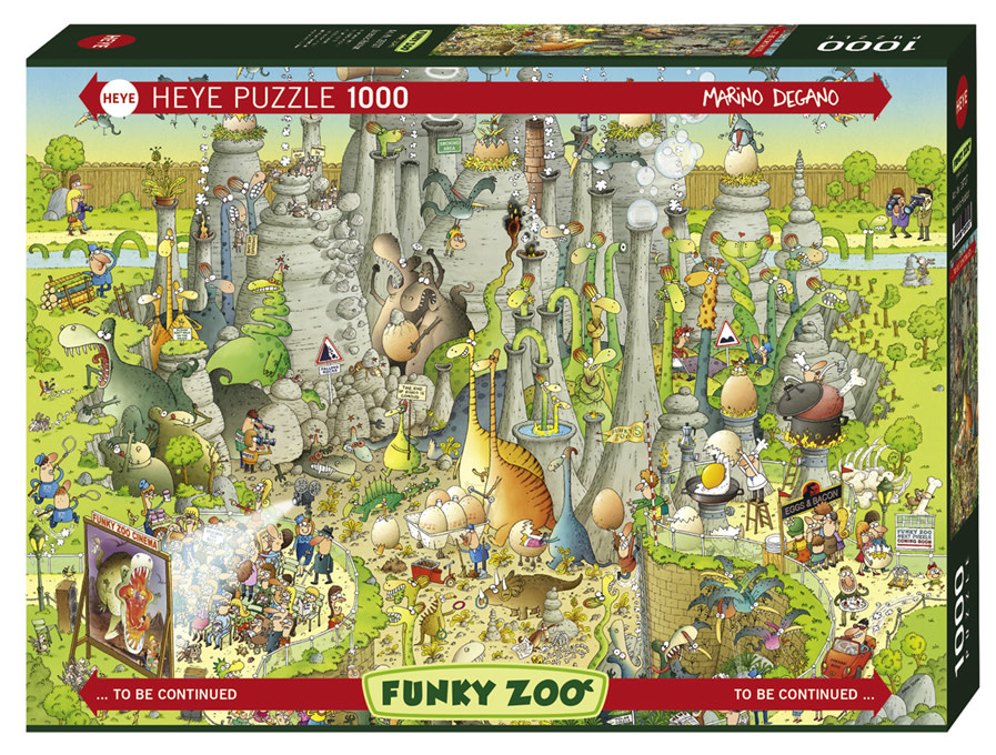Heye Heye 1000 - Funky Zoo - Jurassic Habitat