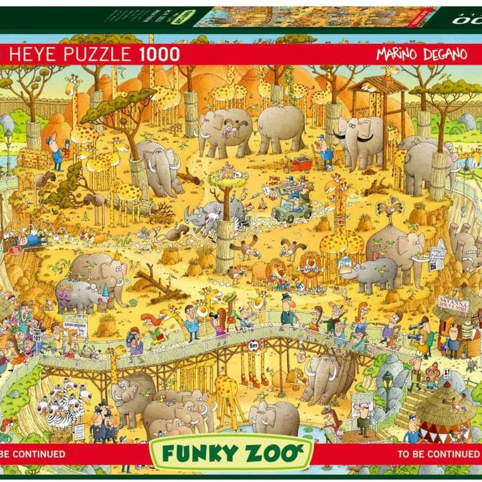 Heye Heye 1000 - Funky Zoo - African Habitat
