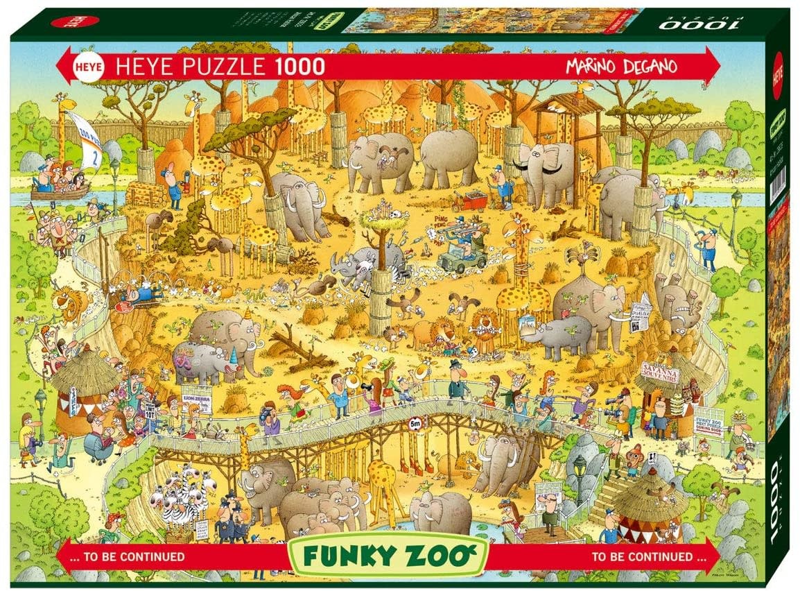 Heye Heye 1000 - Funky Zoo - African Habitat