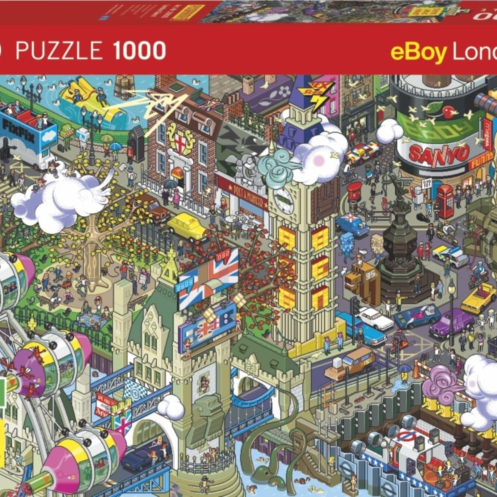 Heye Heye 1000 - Pixorama - London Quest