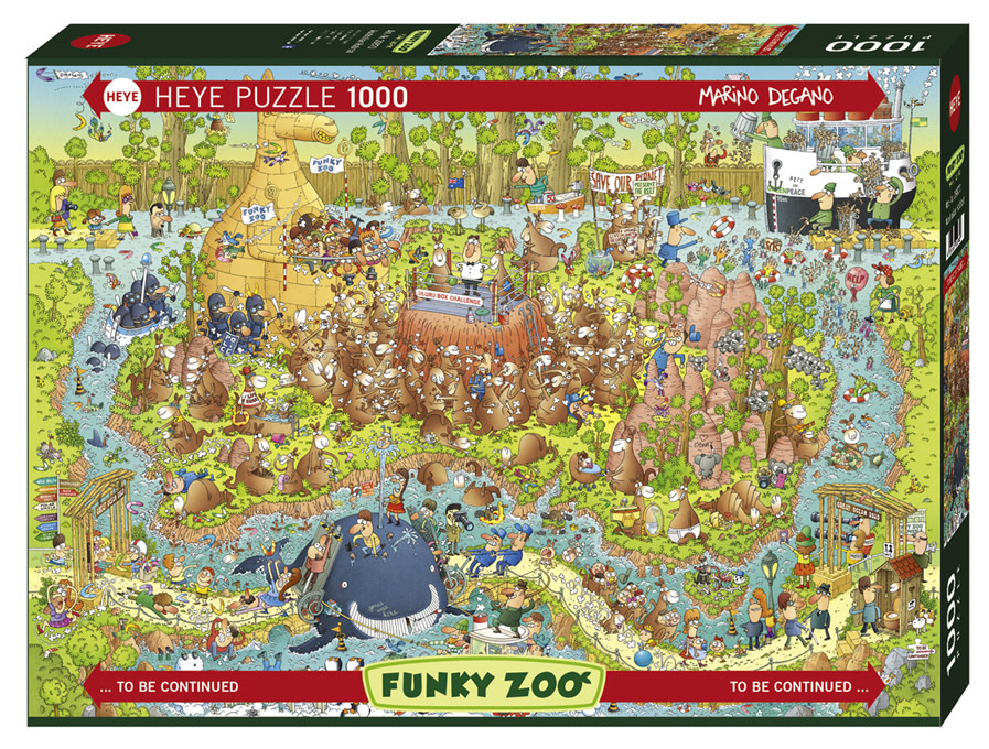 Heye Heye 1000 - Funky Zoo - Australian Habitat