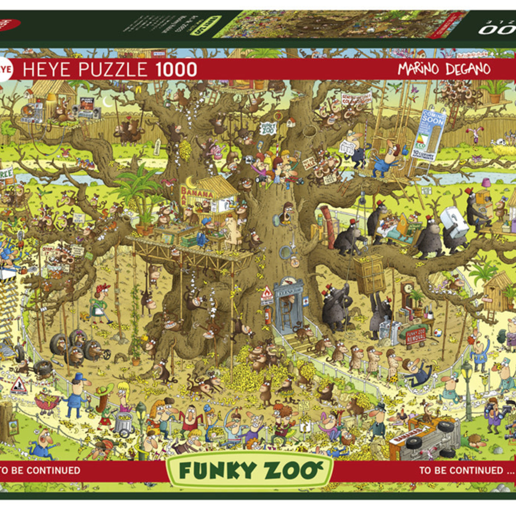 Heye Heye 1000 - Funky Zoo - Monkey Habitat