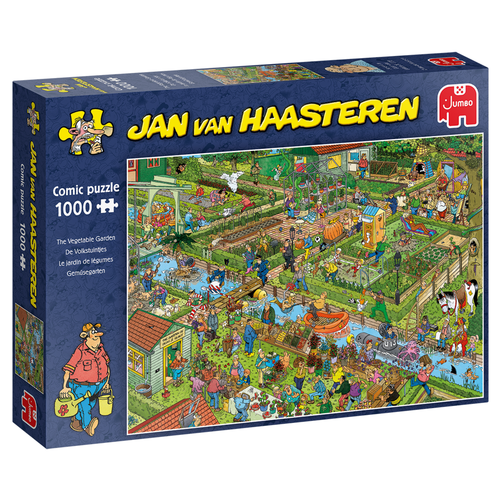 Jumbo Jan Van Haasteren 1000 - Le jardin de légumes